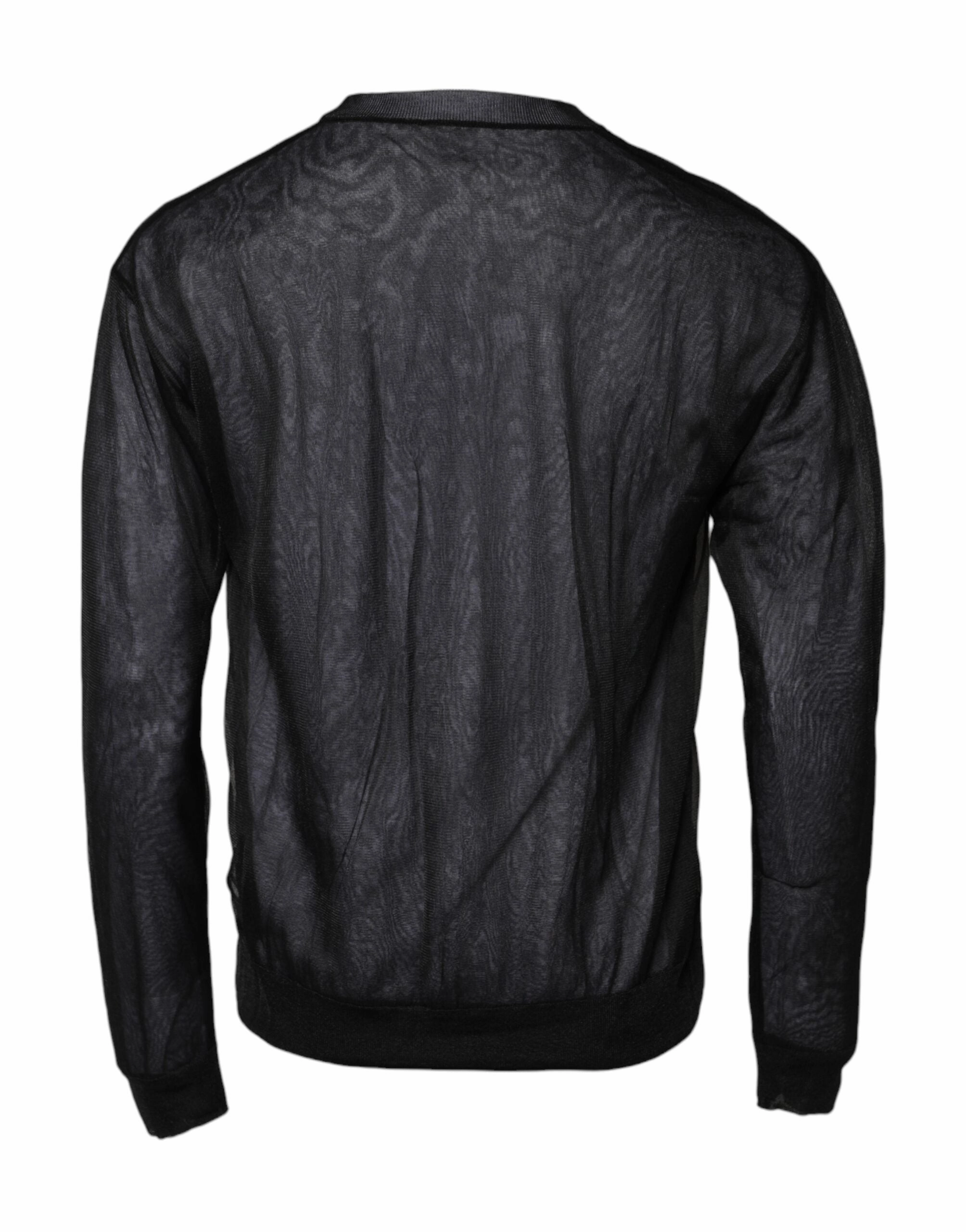 Dolce & Gabbana  Logo Knitted Pullover Men's Sweater (Pre-Owned)