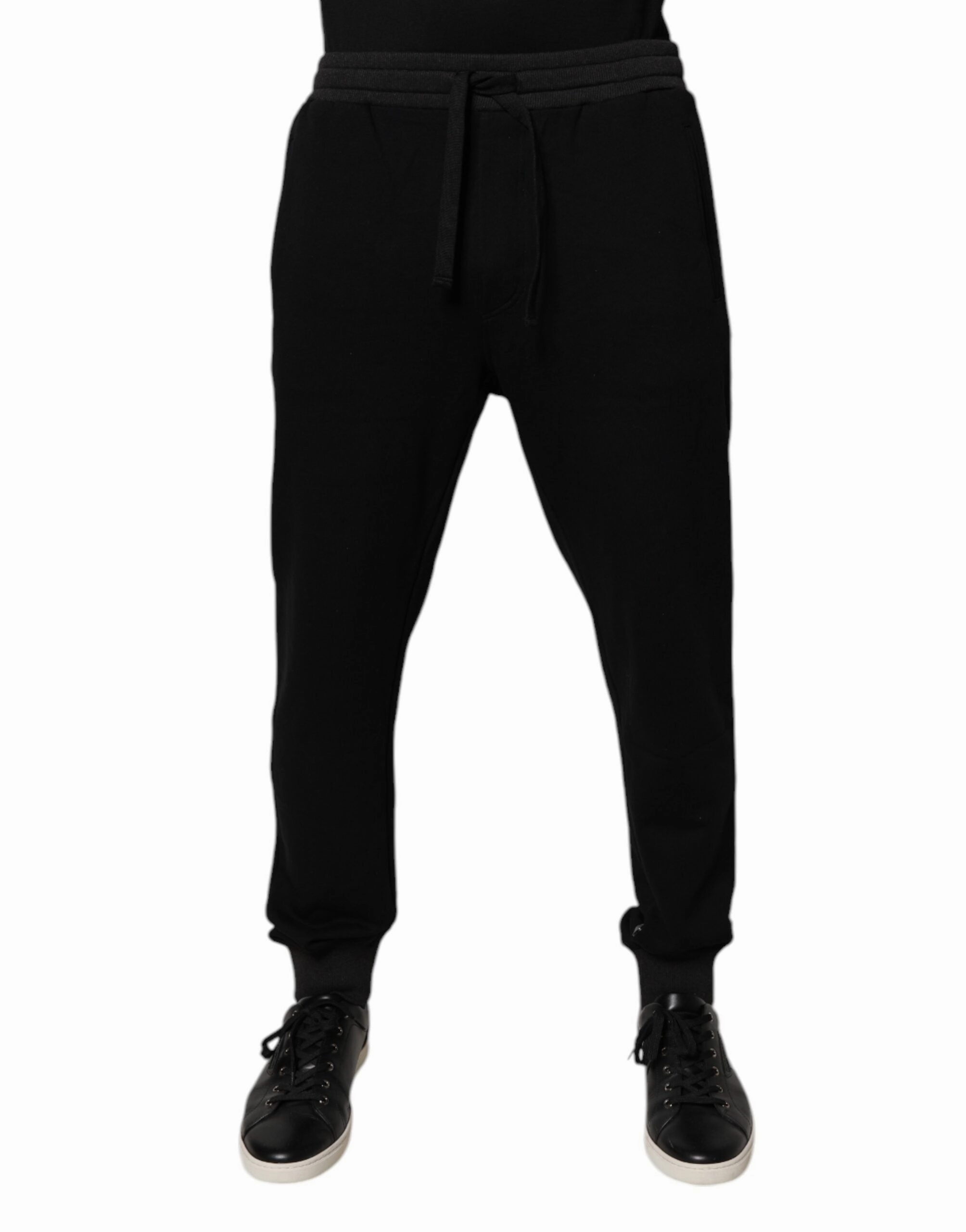 Dolce & Gabbana Logo Men Jogger Cotton SweatMen's Men's Pants