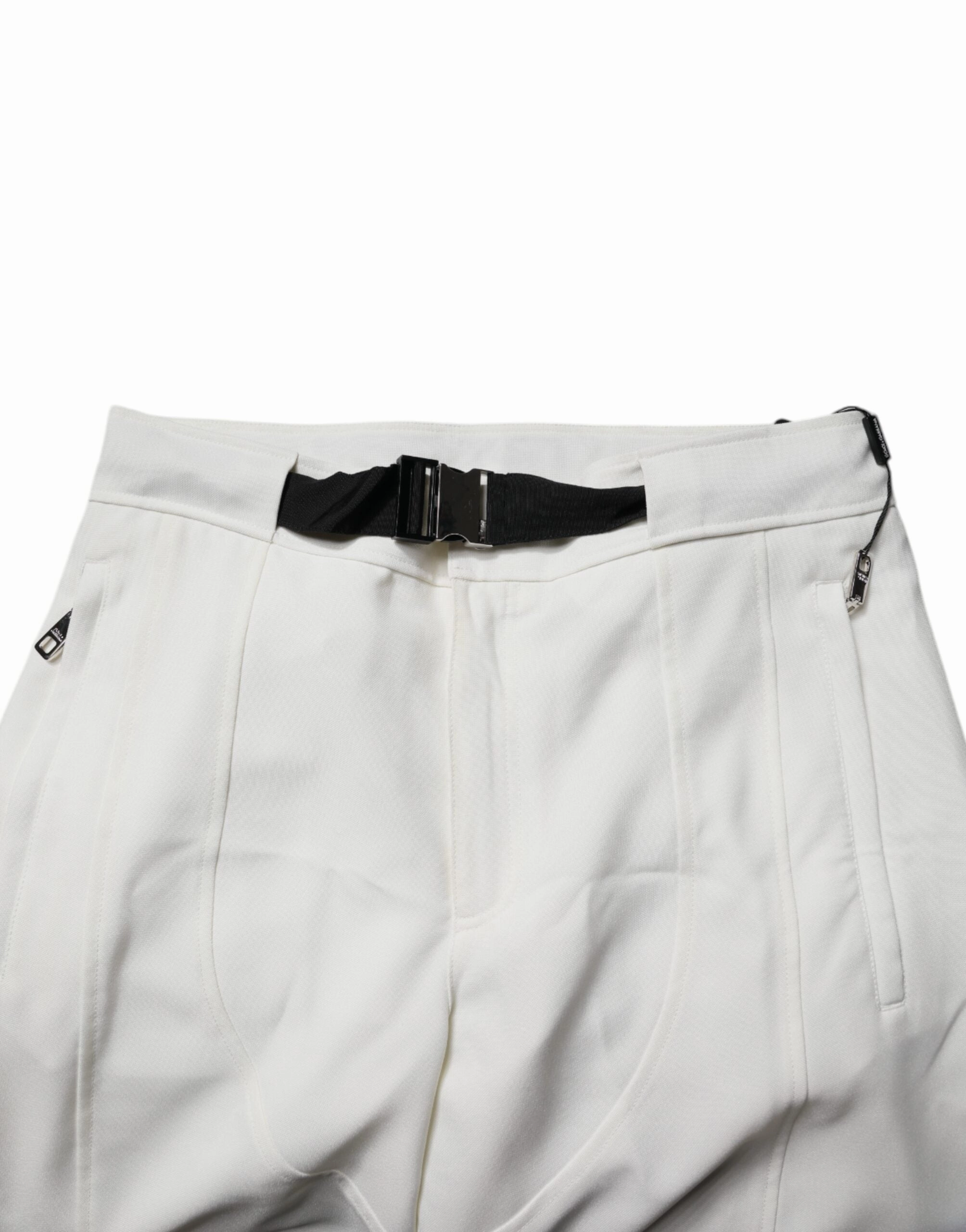 Dolce & Gabbana Mid Waist Wide Leg Men's Pants