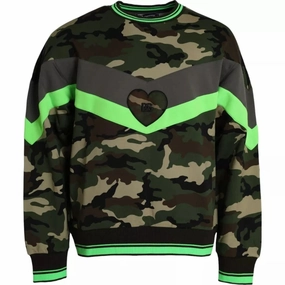 Dolce & Gabbana multi Camouflage Sweatshirt Men's Sweater (Pre-Owned) turtleneck sweaters sale