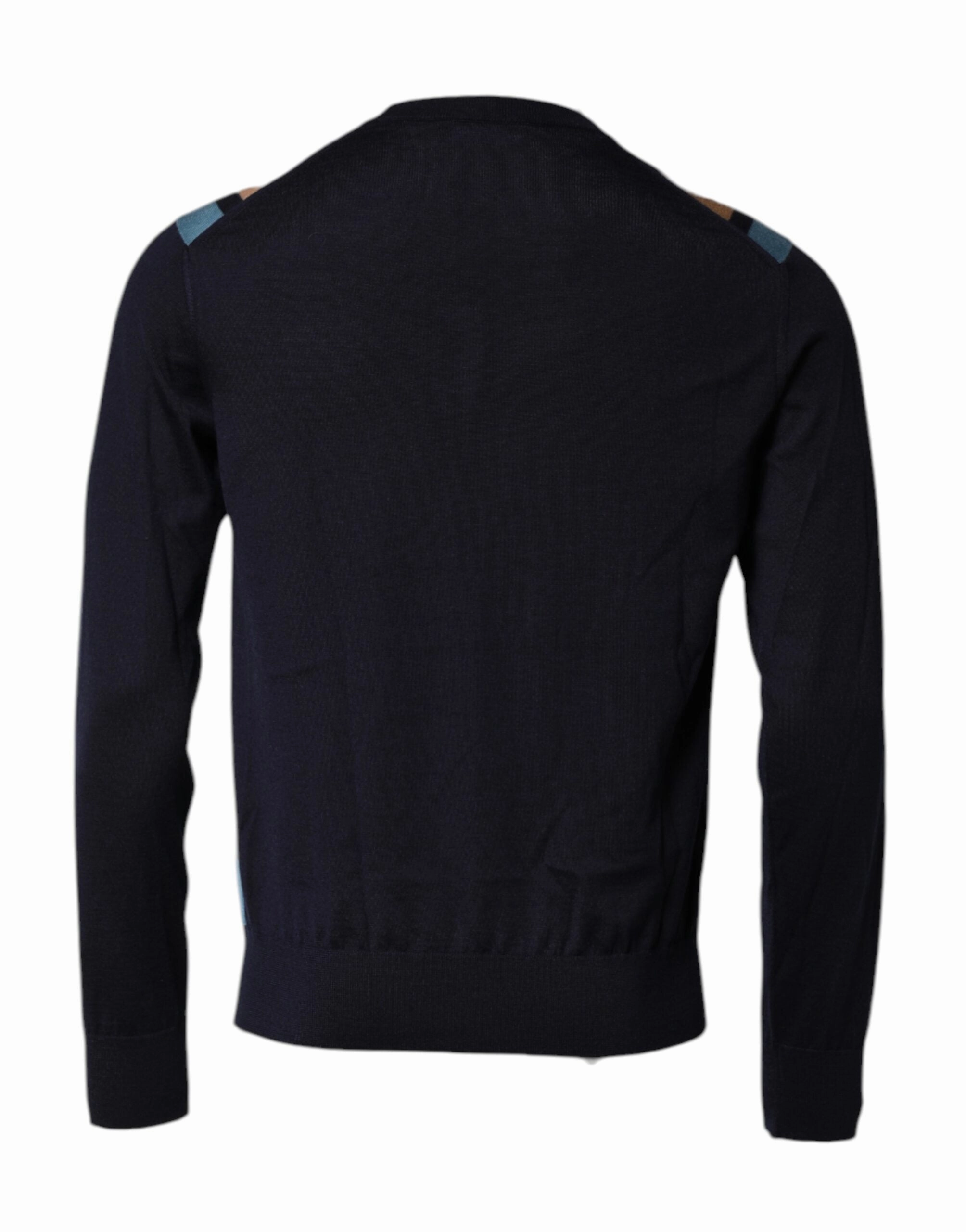 Dolce & Gabbana multi Stripes Crew Neck Pullover Men's Sweater (Pre-Owned)