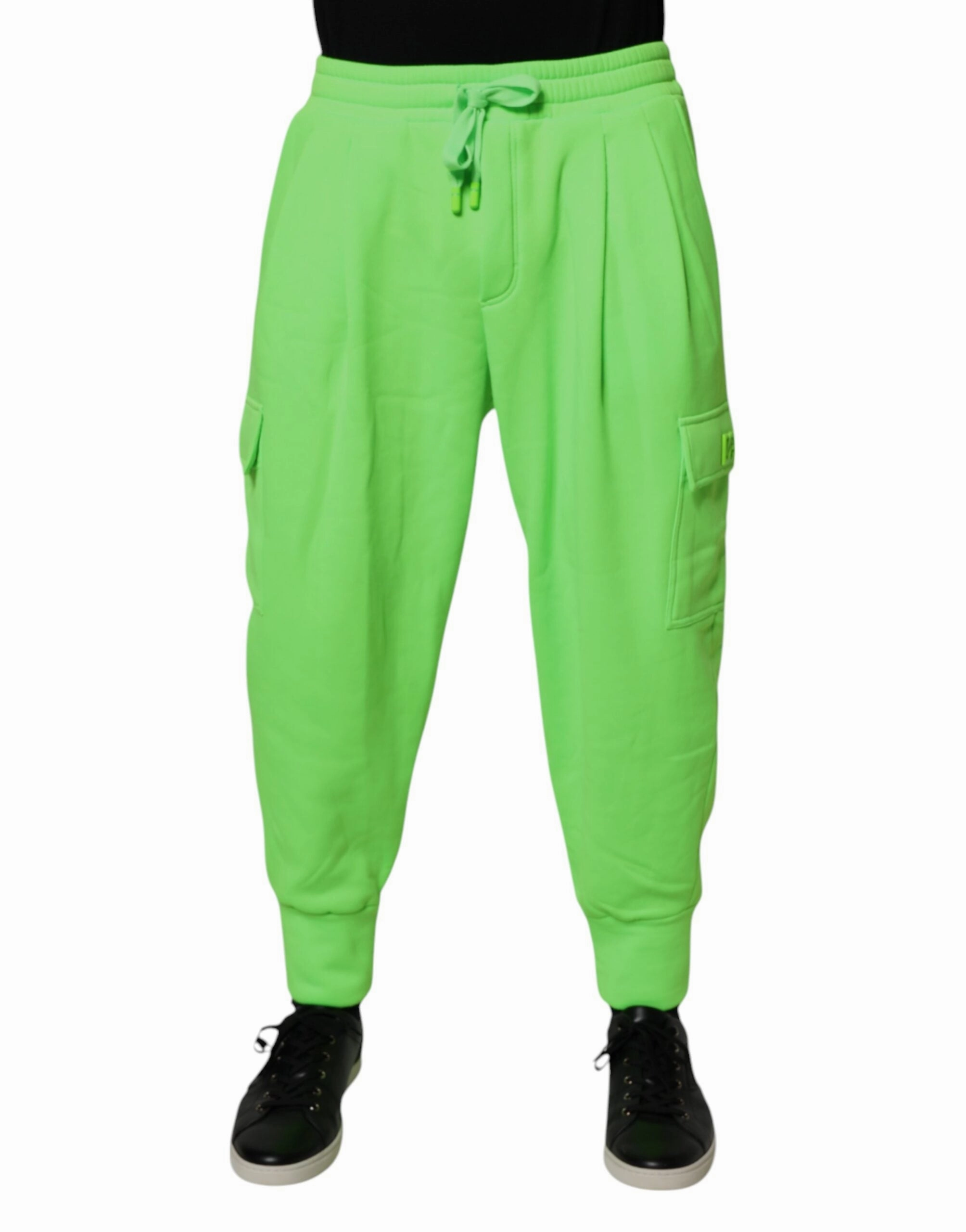 Dolce & Gabbana Neon Cargo Jogger Men SweatMen's Men's Pants