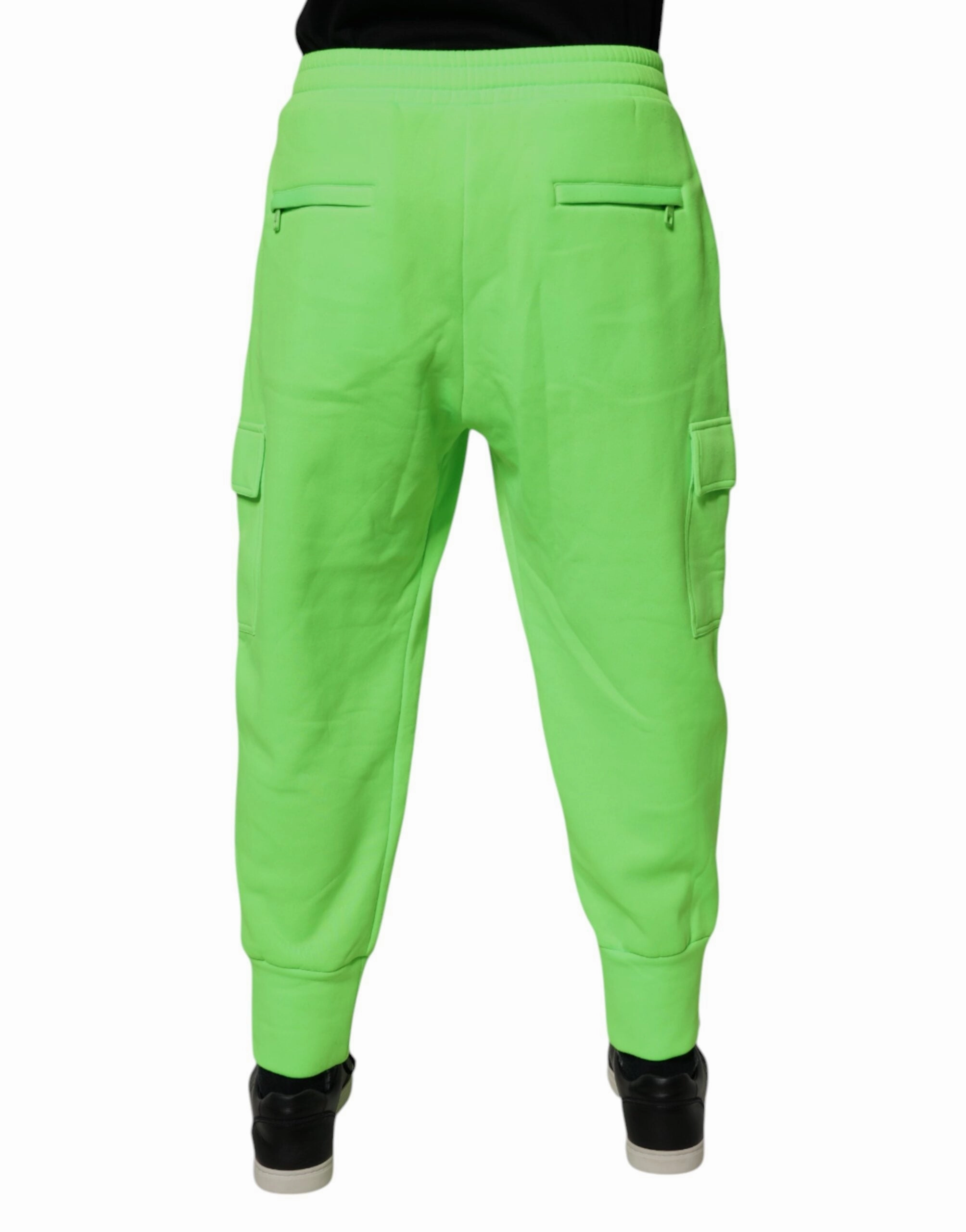 Dolce & Gabbana Neon Cargo Jogger Men SweatMen's Men's Pants