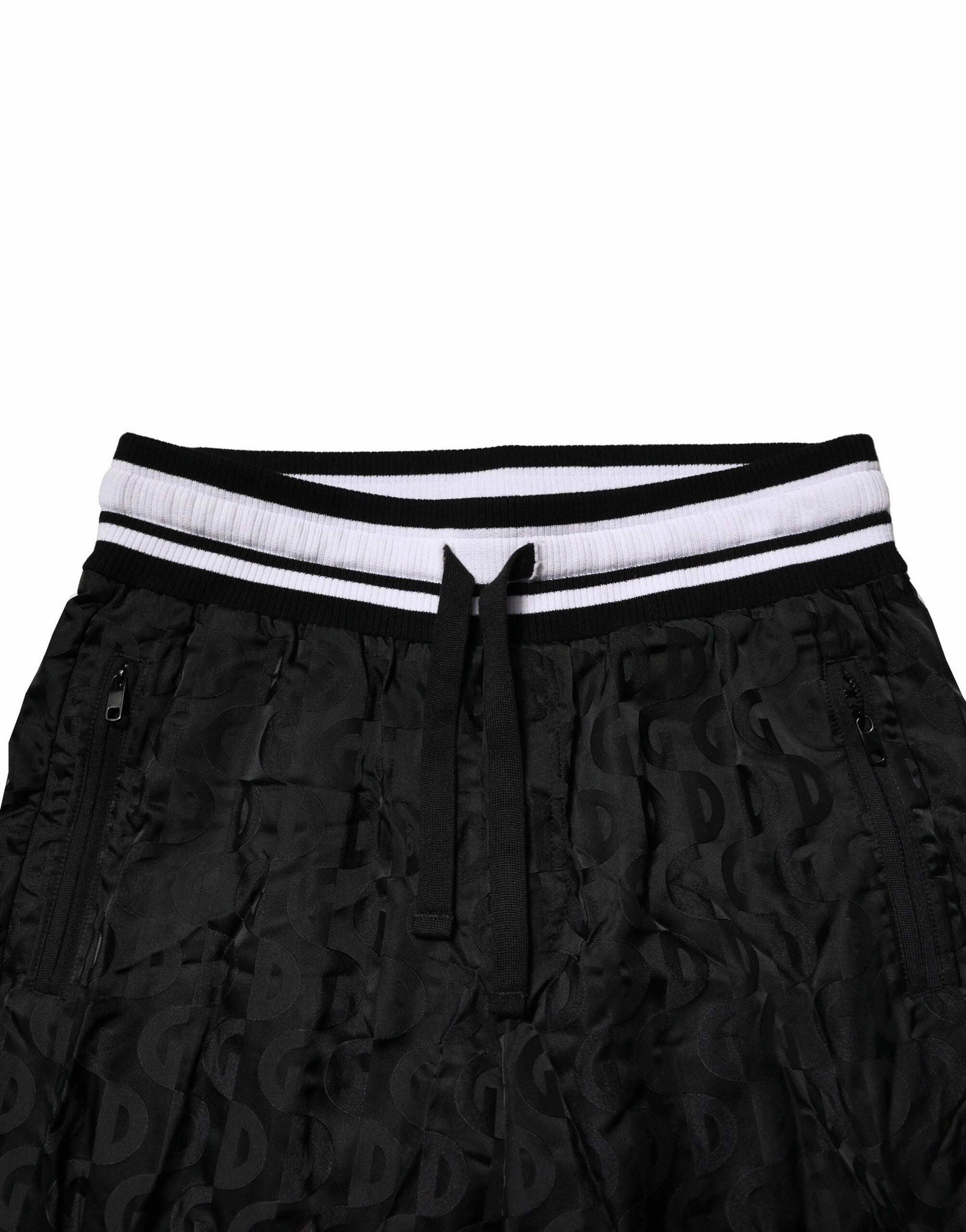 Dolce & Gabbana Nylon DG Monogram Jogger Men's Pants (Pre-Owned)