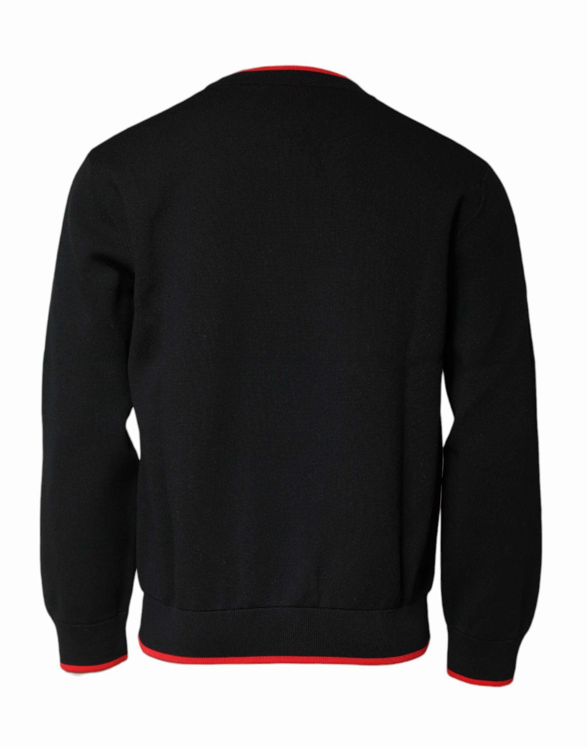 Dolce & Gabbana Nylon DGLogo Knit Men Pullover Men's Sweater