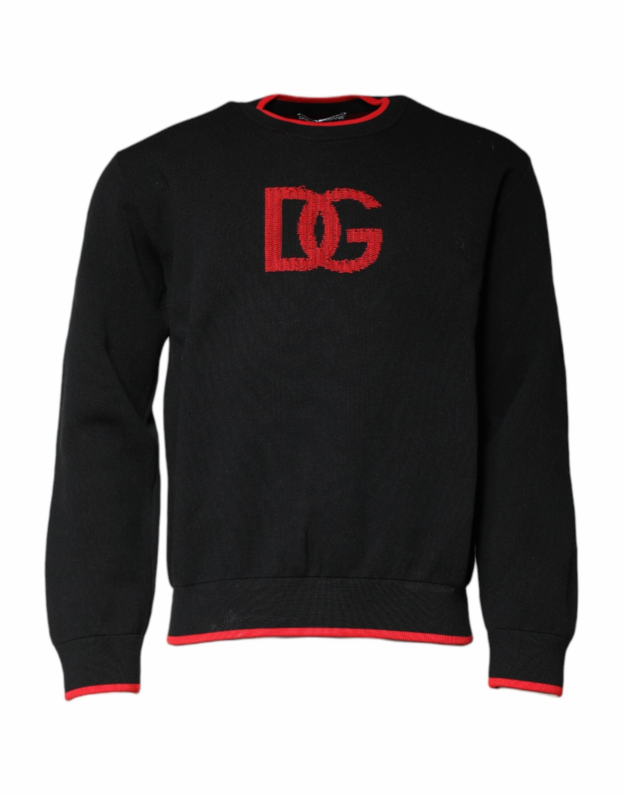 Dolce & Gabbana Nylon DGLogo Knit Men Pullover Men's Sweater knit sweaters cheap