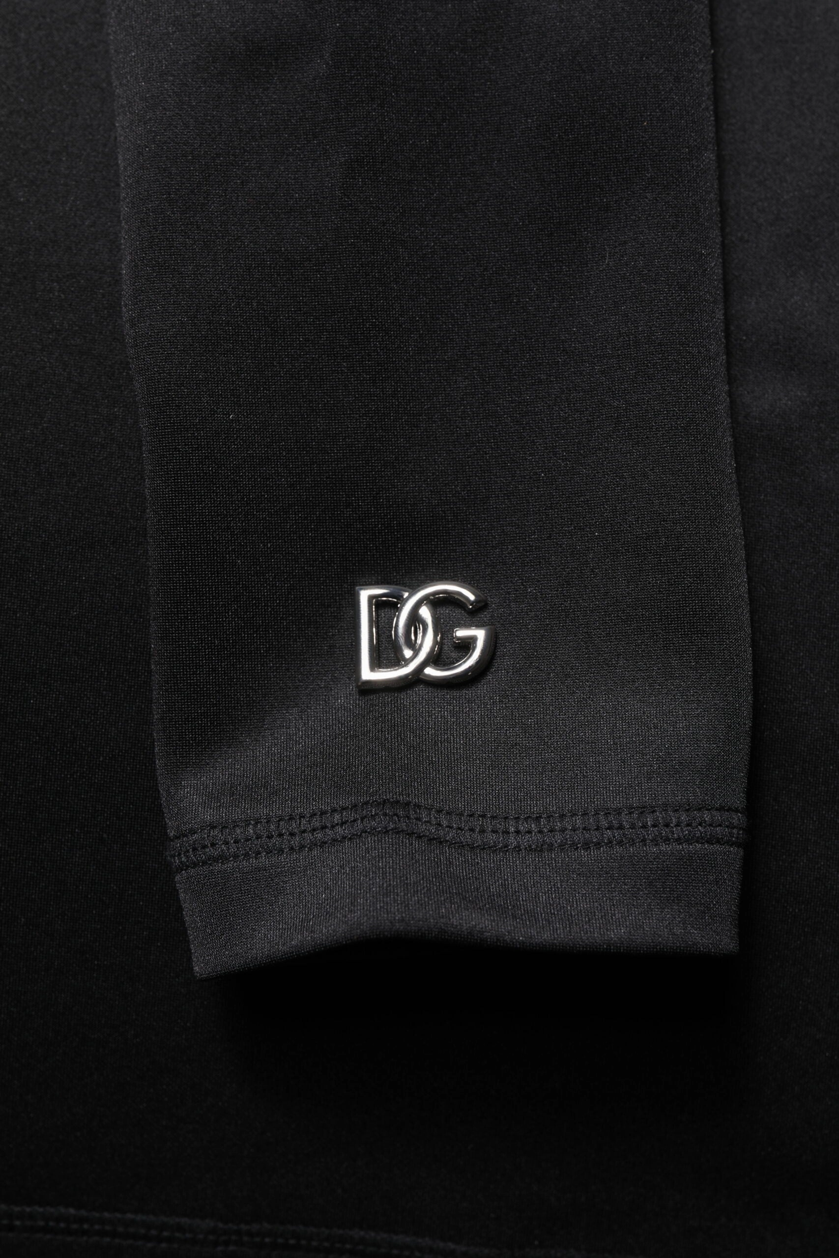 Dolce & Gabbana Polyester Turtleneck Pullover Men's Sweater