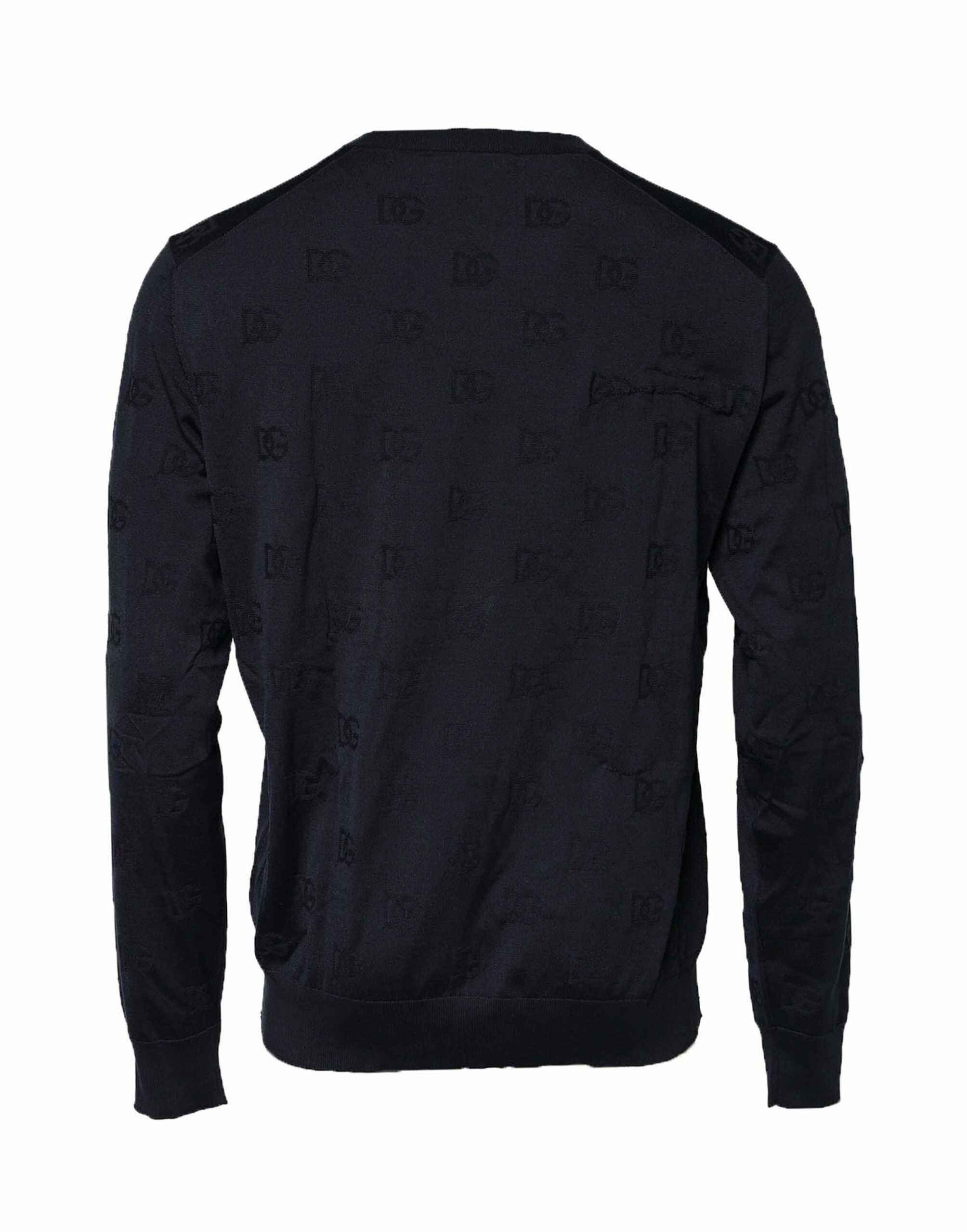 Dolce & Gabbana Silk Crew Neck Sweatshirt Men's Sweater (Pre-Owned)