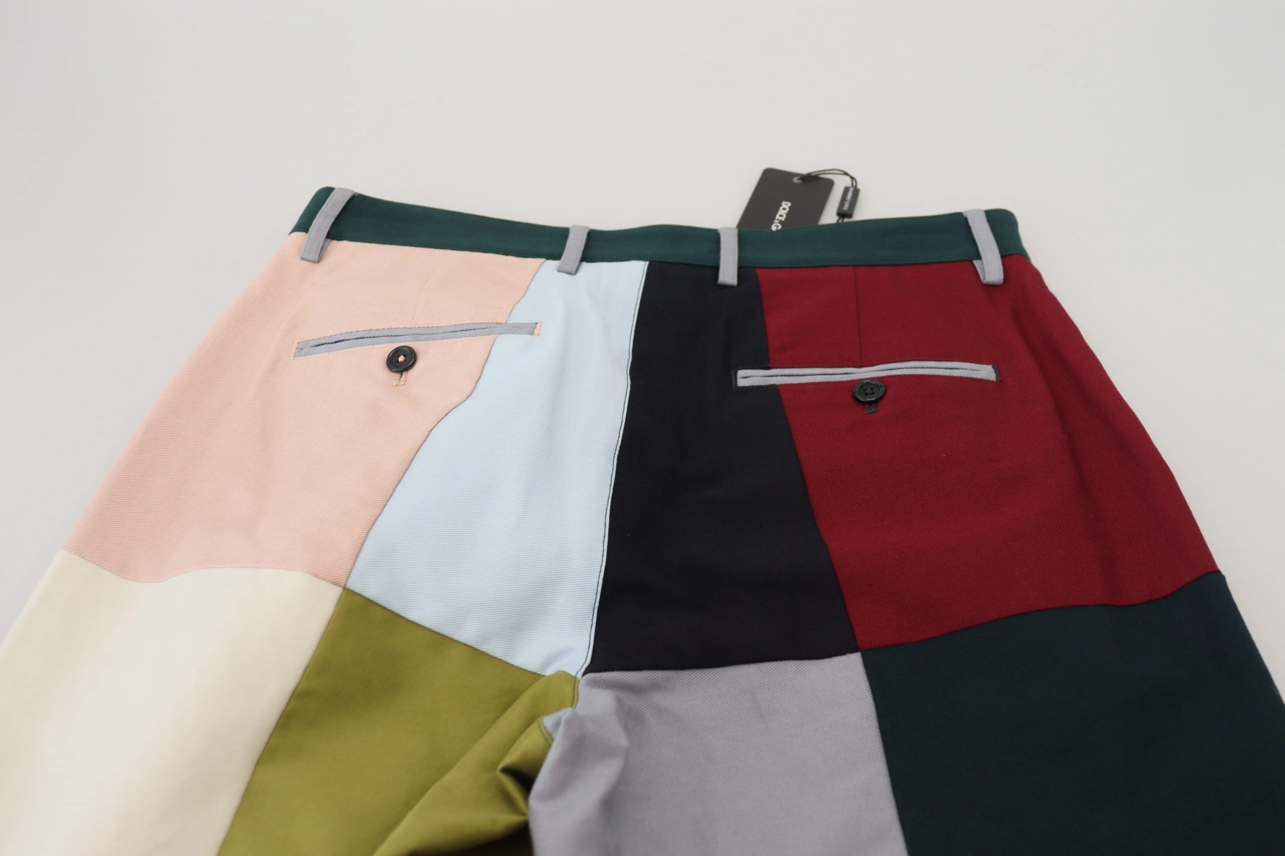 Dolce & Gabbana Stunning Patchwork Men's Pants