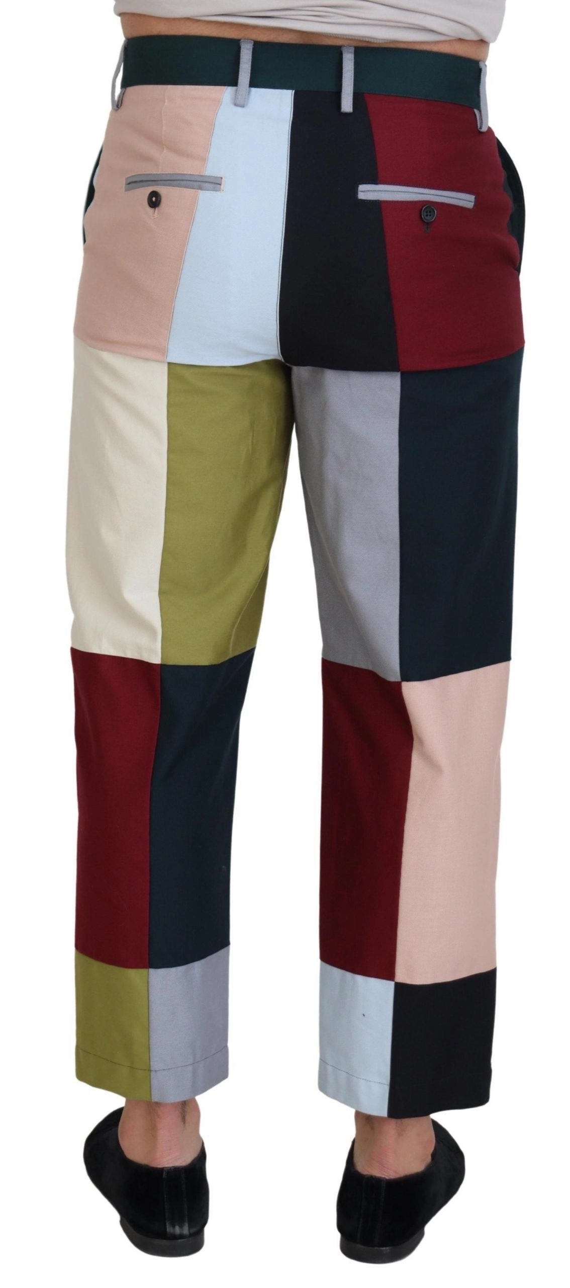 Dolce & Gabbana Stunning Patchwork Men's Pants