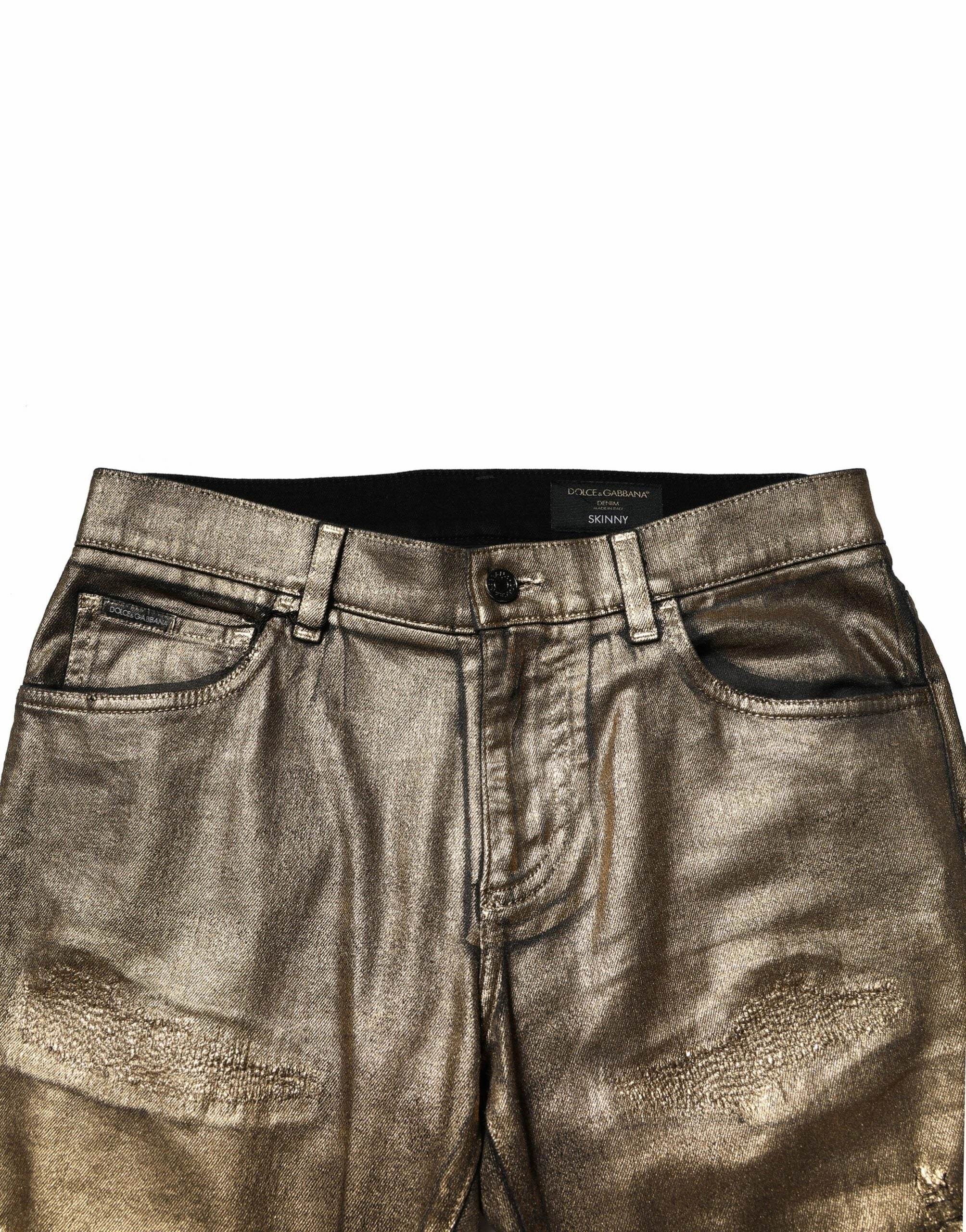 Dolce & Gabbana Tatte Cotton Stretch Slim blue Men's Jeans