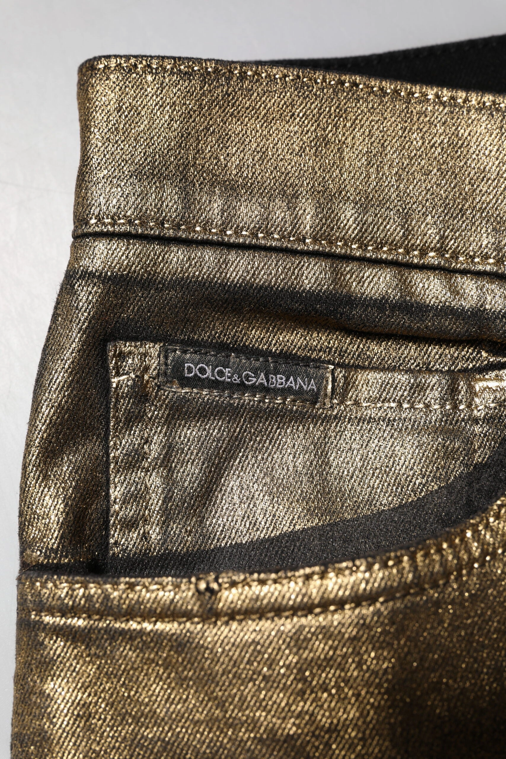 Dolce & Gabbana Tatte Cotton Stretch Slim blue Men's Jeans