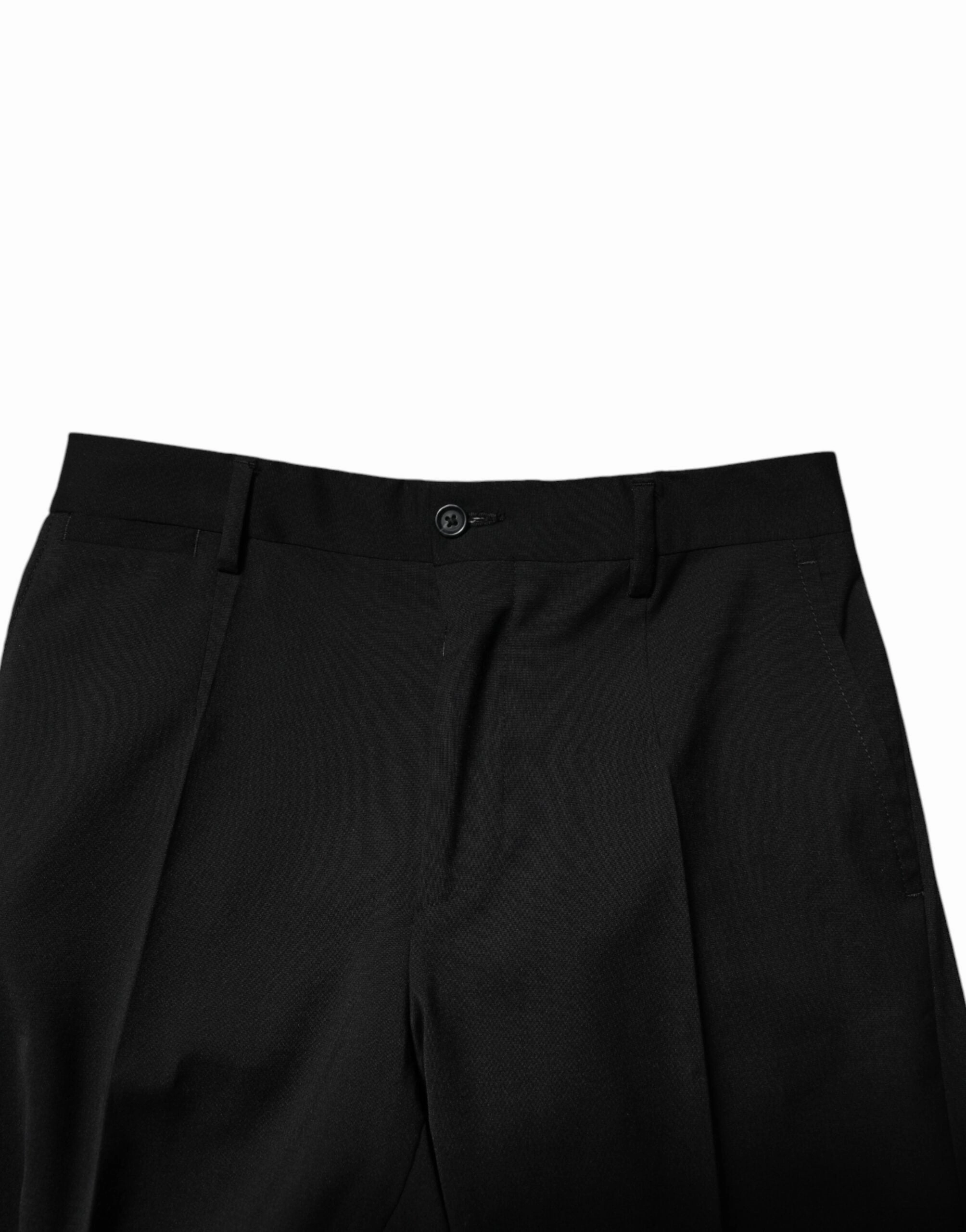 Dolce & Gabbana Wool Formal Men Cropped Men's Pants