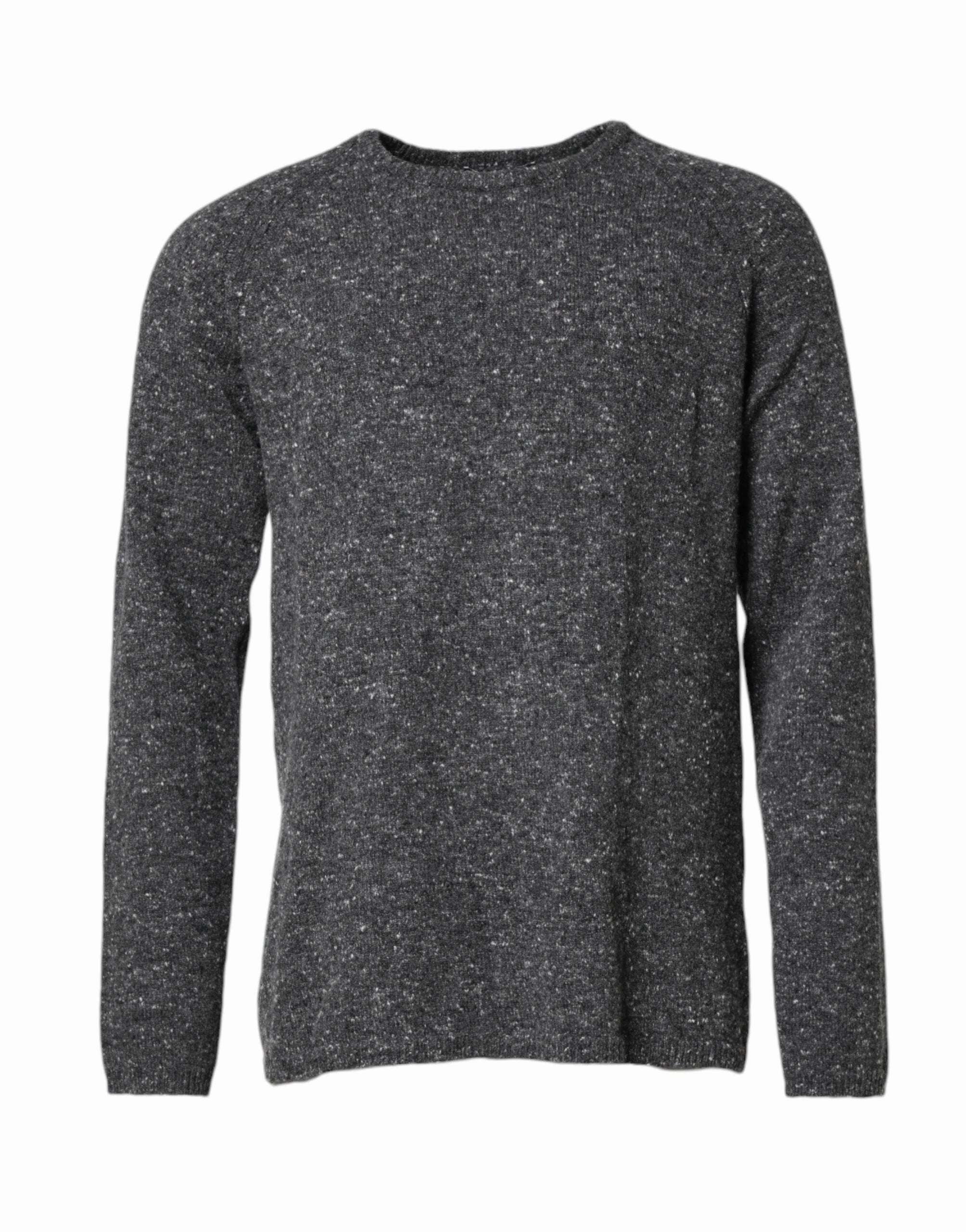 Dolce & Gabbana Wool Knitted Round Neck Pullover Men's Sweater