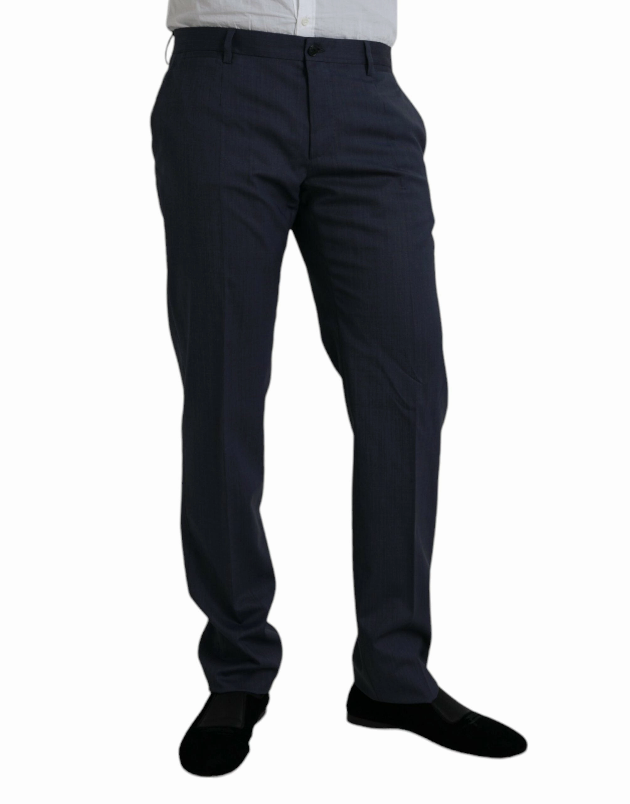 Dolce & Gabbana Wool Slim Fit Dress Formal Men's Pants