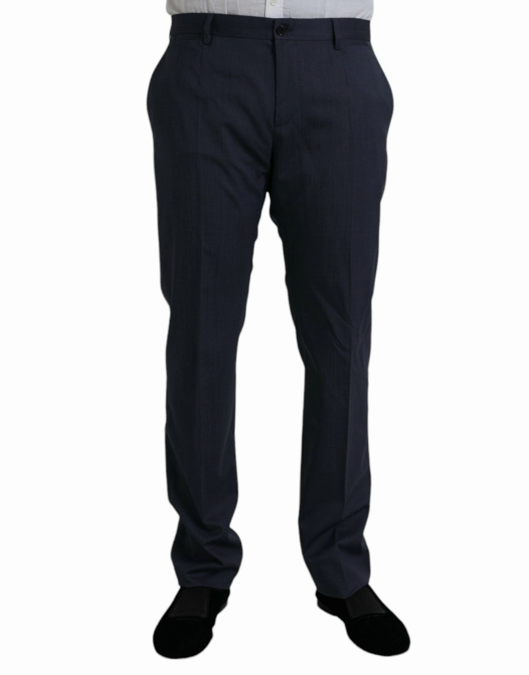Dolce & Gabbana Wool Slim Fit Dress Formal Men's Pants
