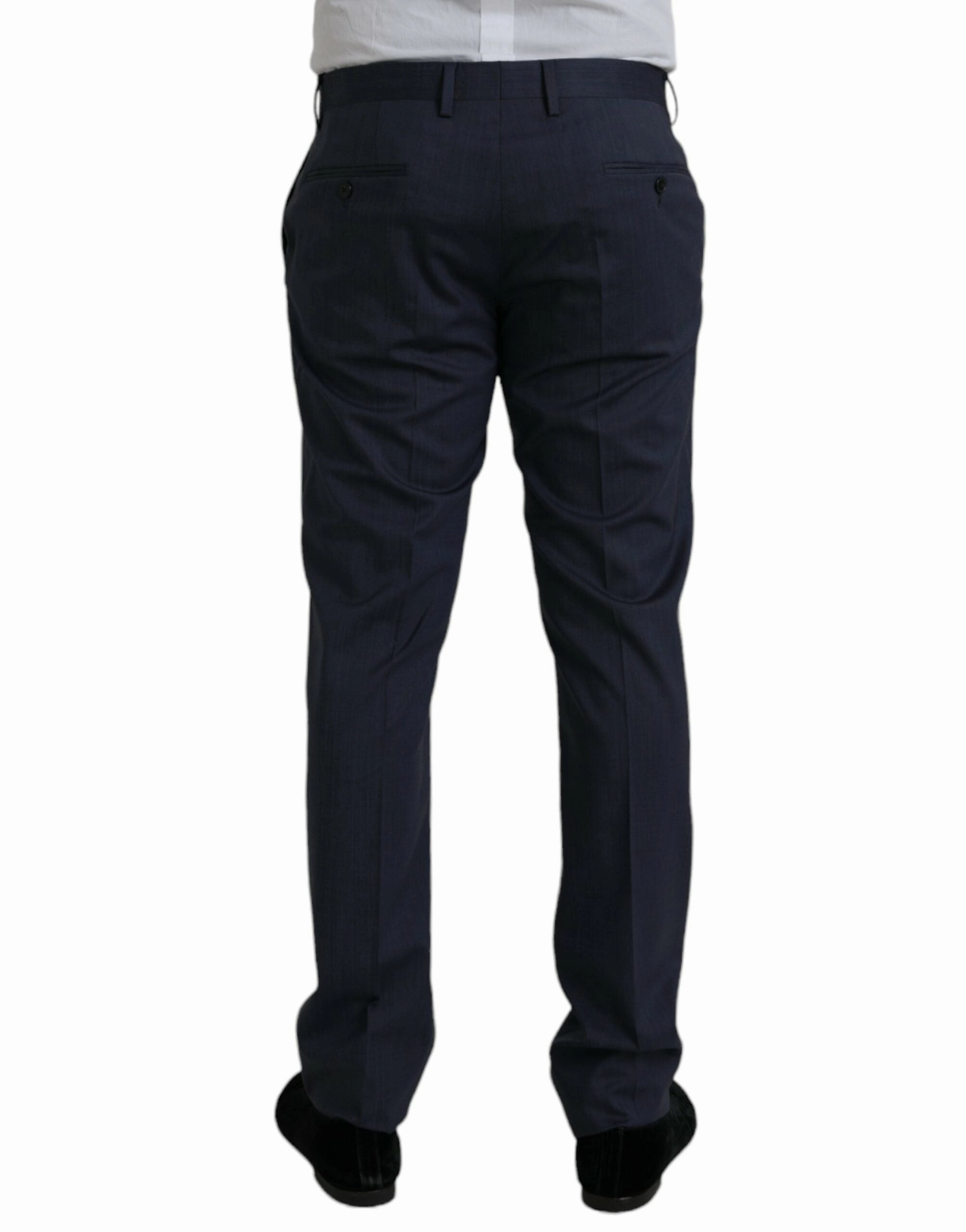 Dolce & Gabbana Wool Slim Fit Dress Formal Men's Pants