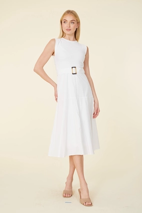 Dolce Cabo Francesca Midi - White womens gowns outlet