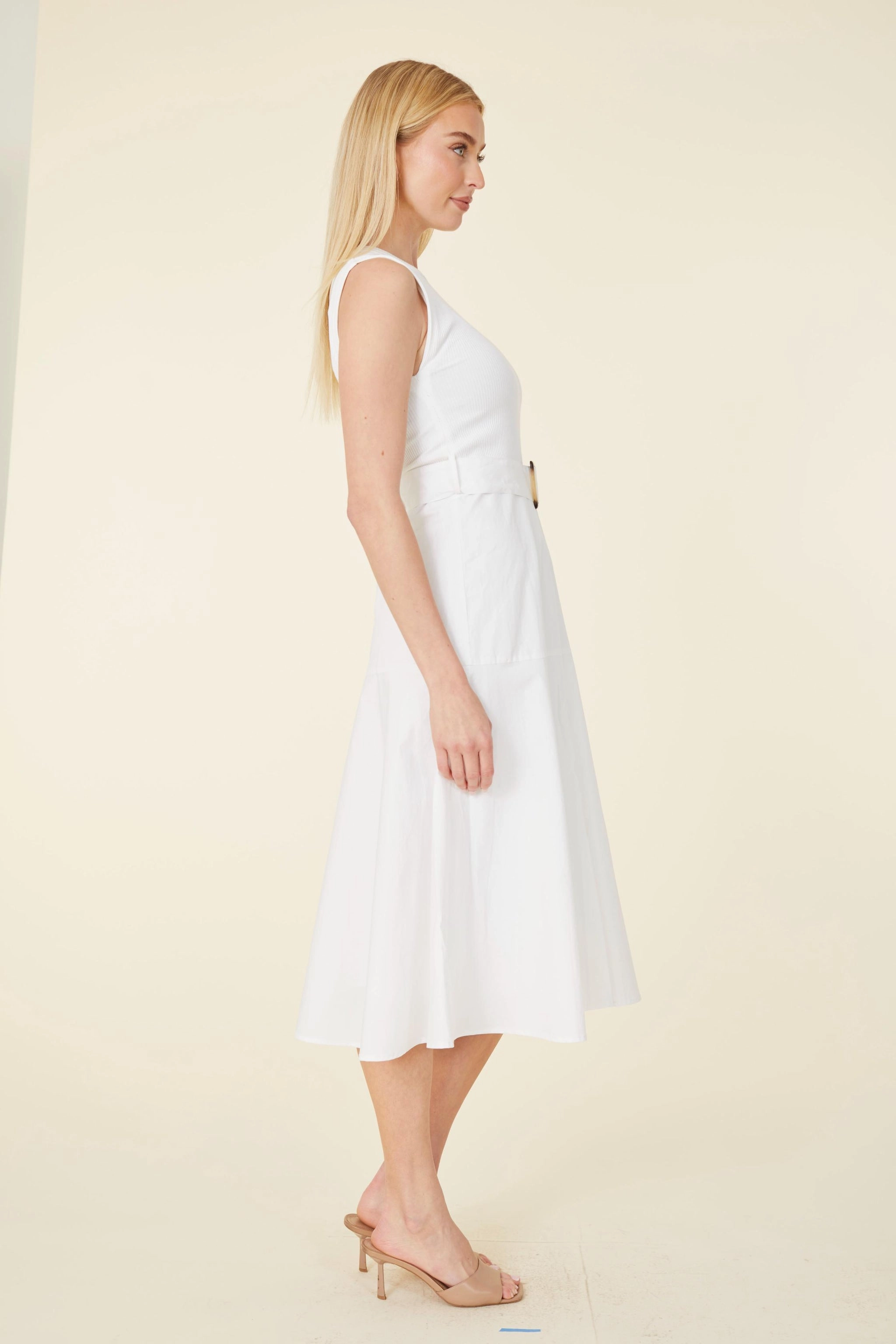 Dolce Cabo Francesca Midi - White