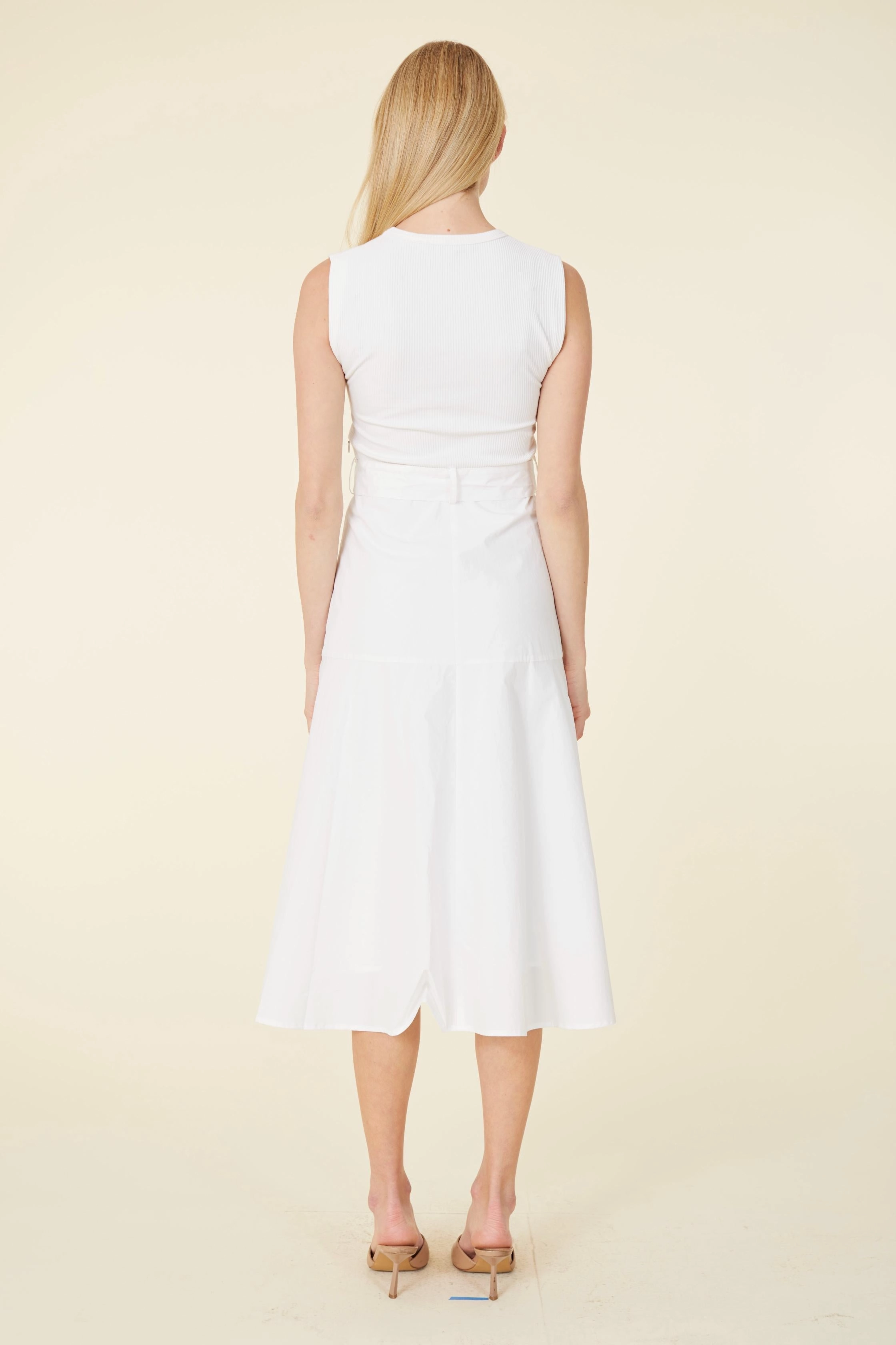 Dolce Cabo Francesca Midi - White