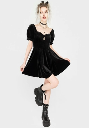 Drakon Velour Corset Mini Dress Dresses Womens - summer dresses discount