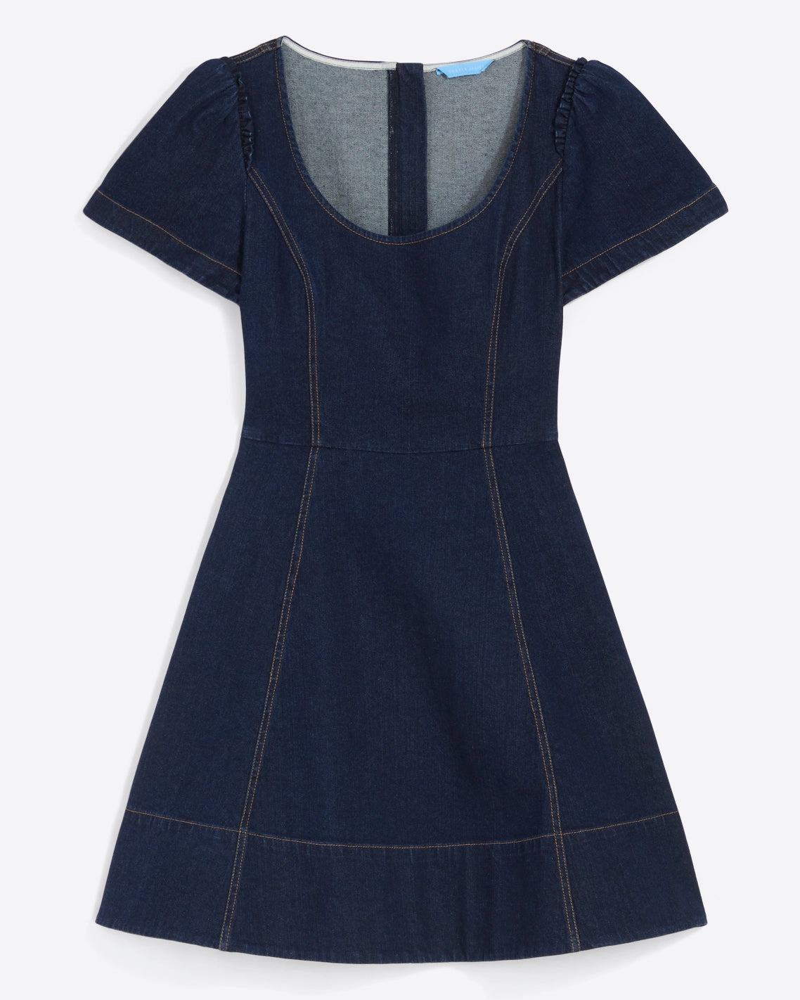 Draper James Faith Mini Dress - Dark Wash