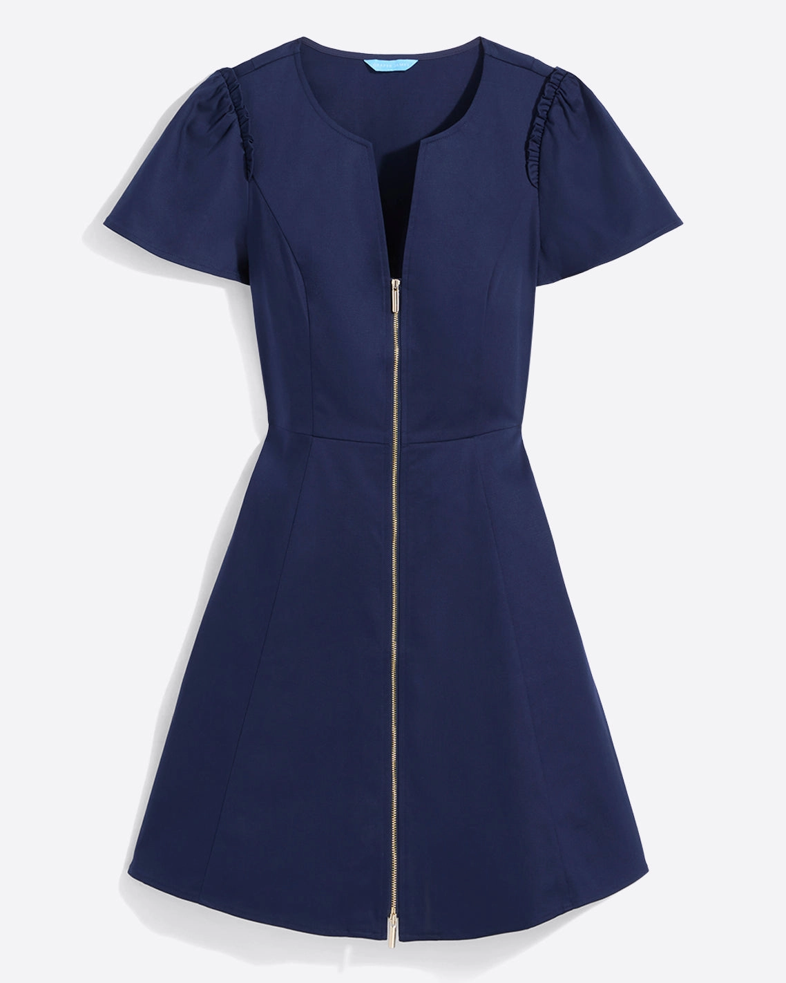 Draper James Mae Love Circle Dress - Nassau Navy