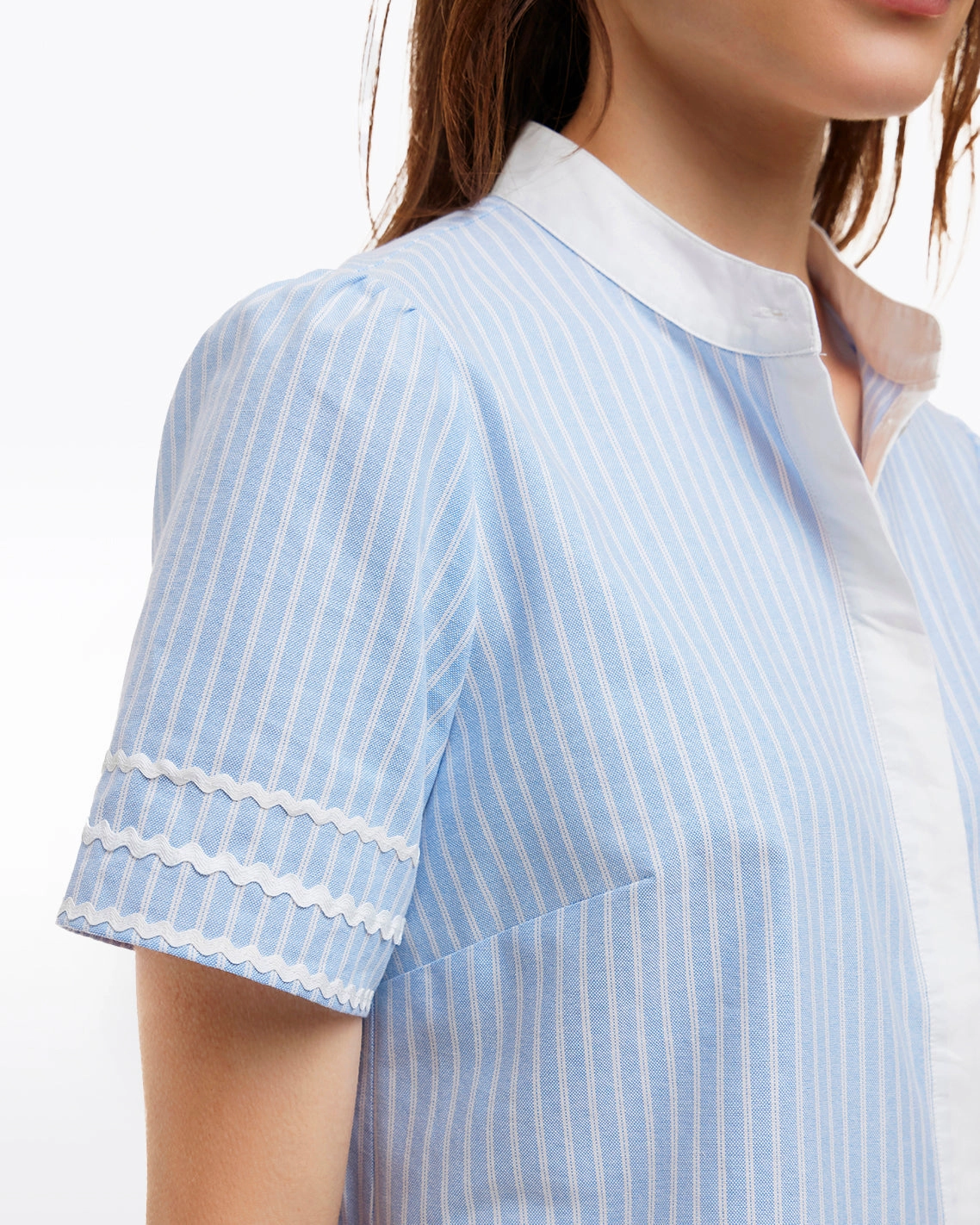 Draper James Molly Mini Dress - Oxford Shirting