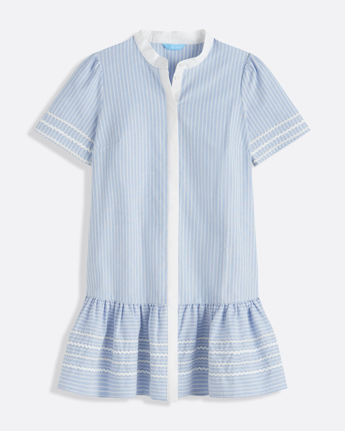 Draper James Molly Mini Dress - Oxford Shirting