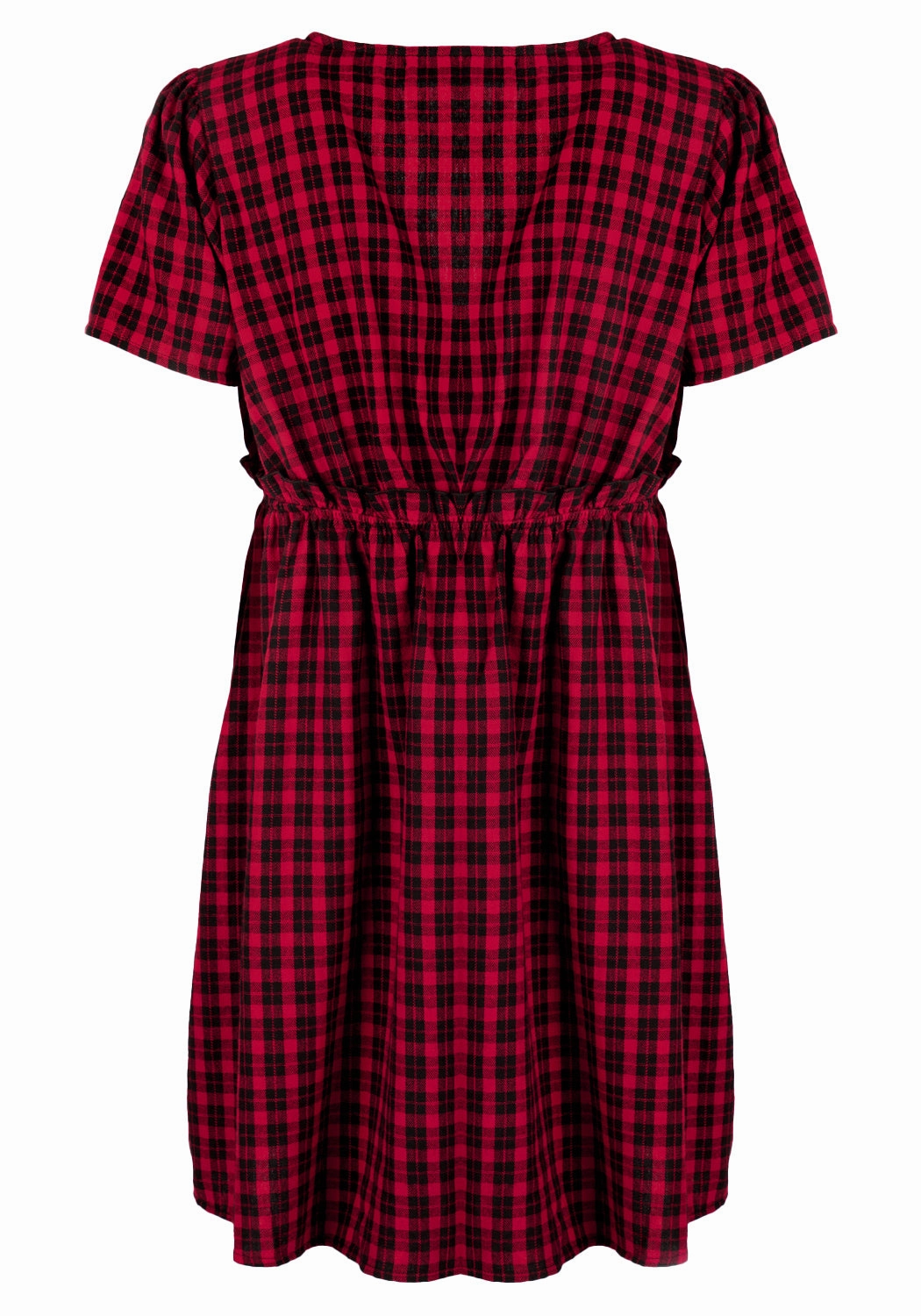 Dreadful Ruffle Smock Dress