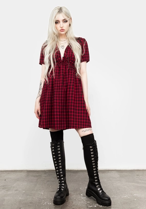 Dreadful Ruffle Smock Dress Dresses Womens - wedding guest outfits