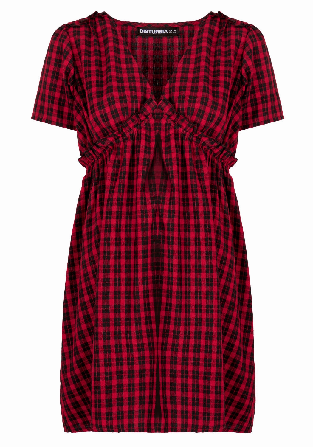 Dreadful Ruffle Smock Dress