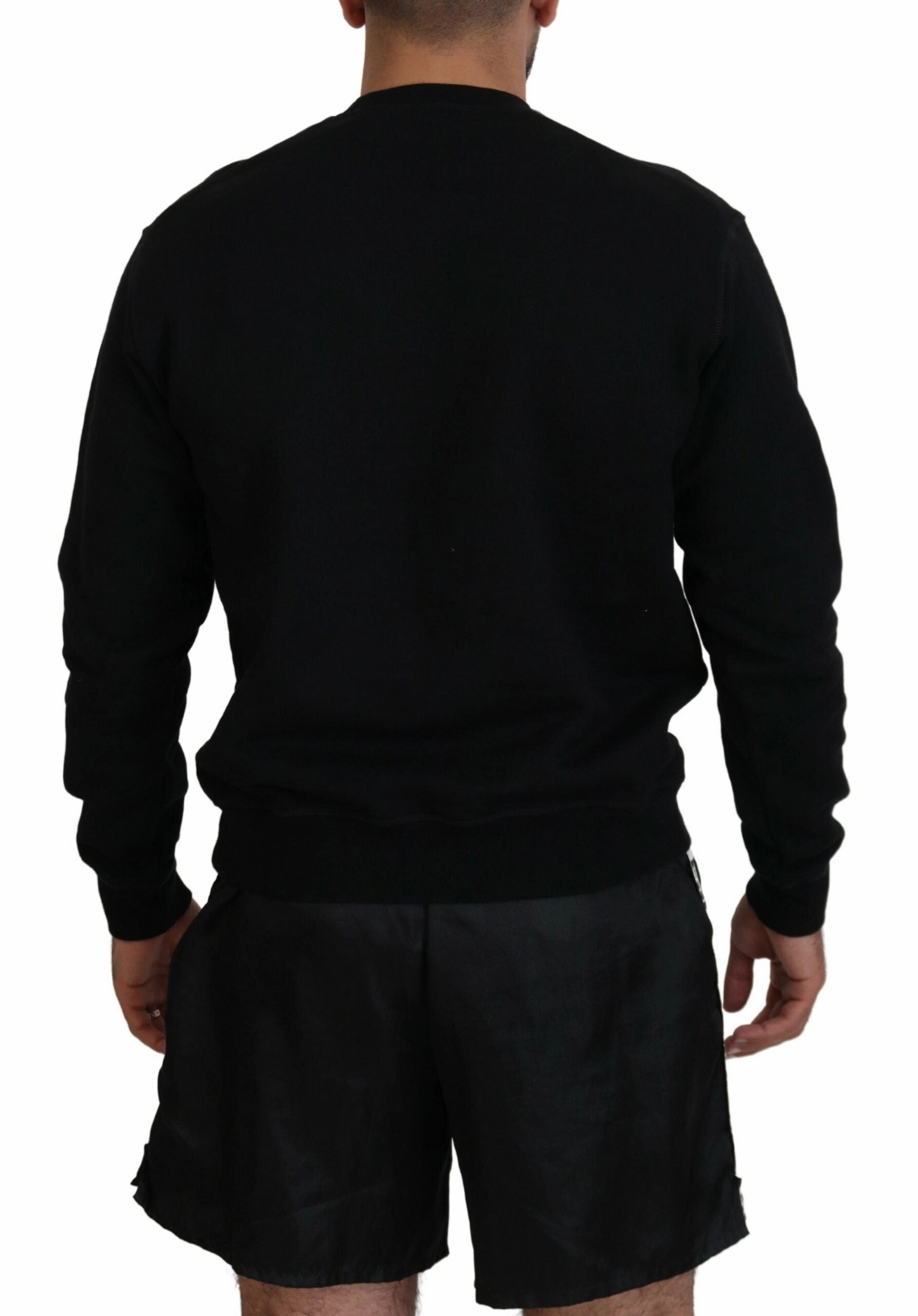 Dsquared2 Logo Print Long Sleeves Men Pullover Men's Sweater (Pre-Owned)