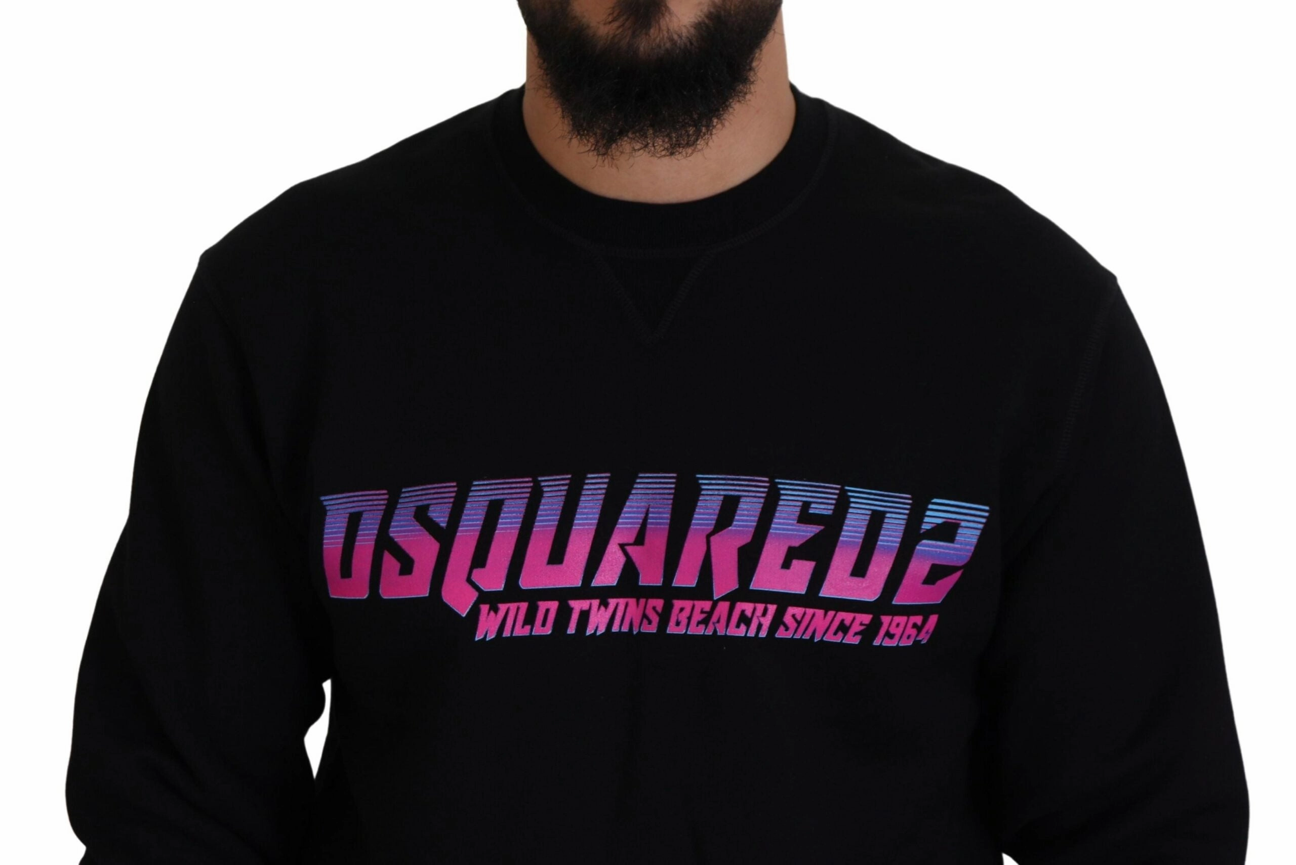 Dsquared2 Logo Print Long Sleeves Men Pullover Men's Sweater (Pre-Owned)
