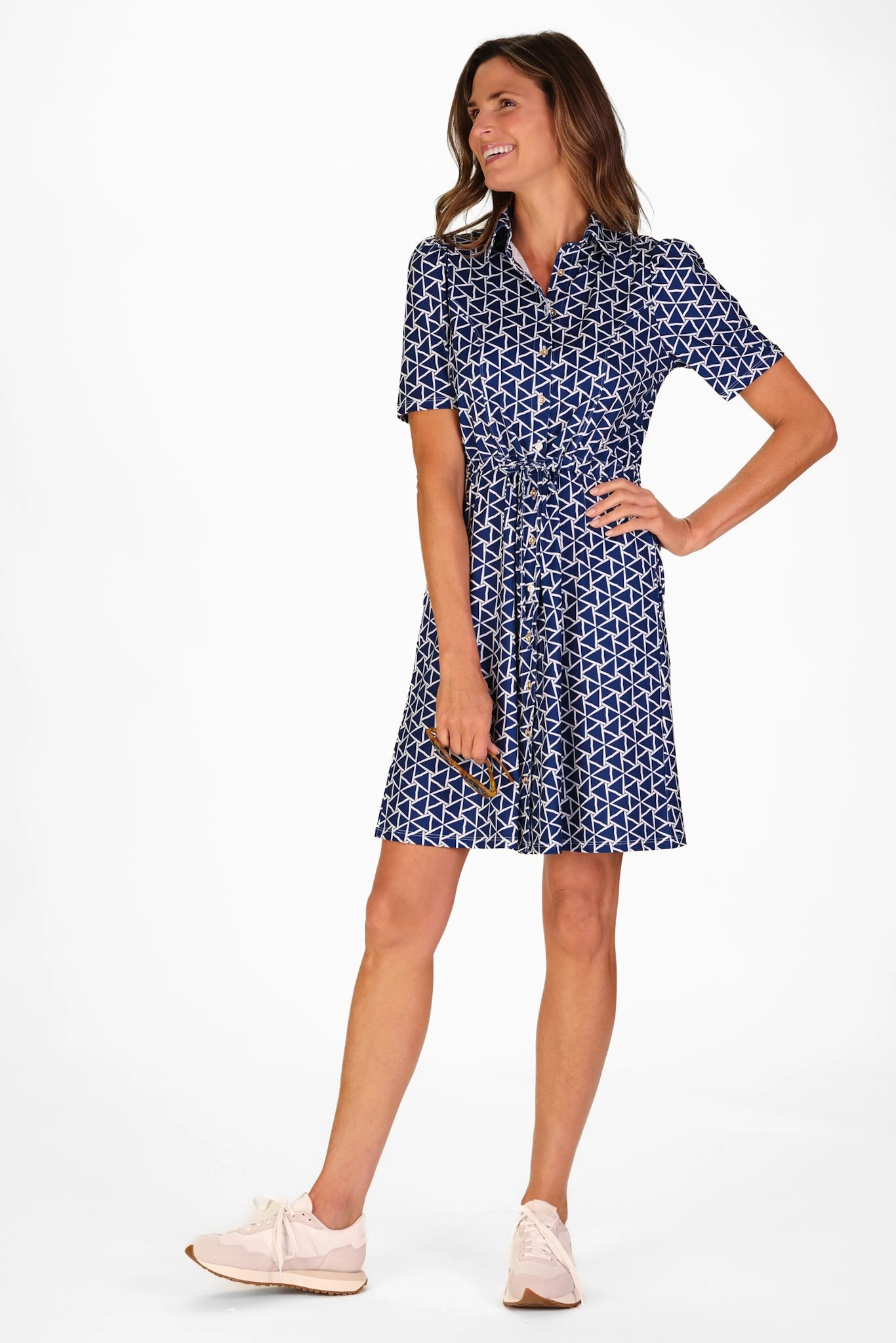 Duffield Lane London Dress & Short - Navy Flags