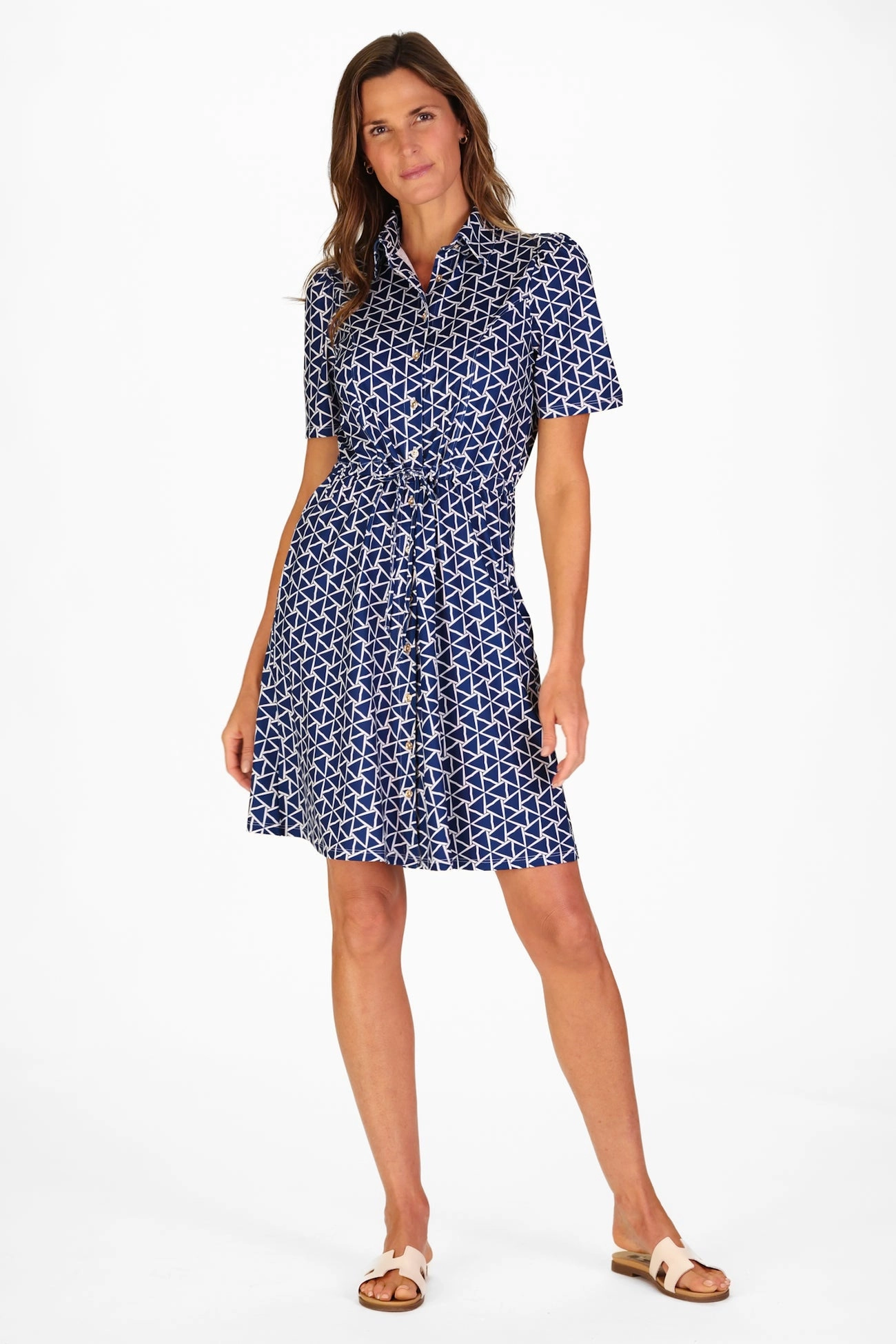 Duffield Lane London Dress & Short - Navy Flags