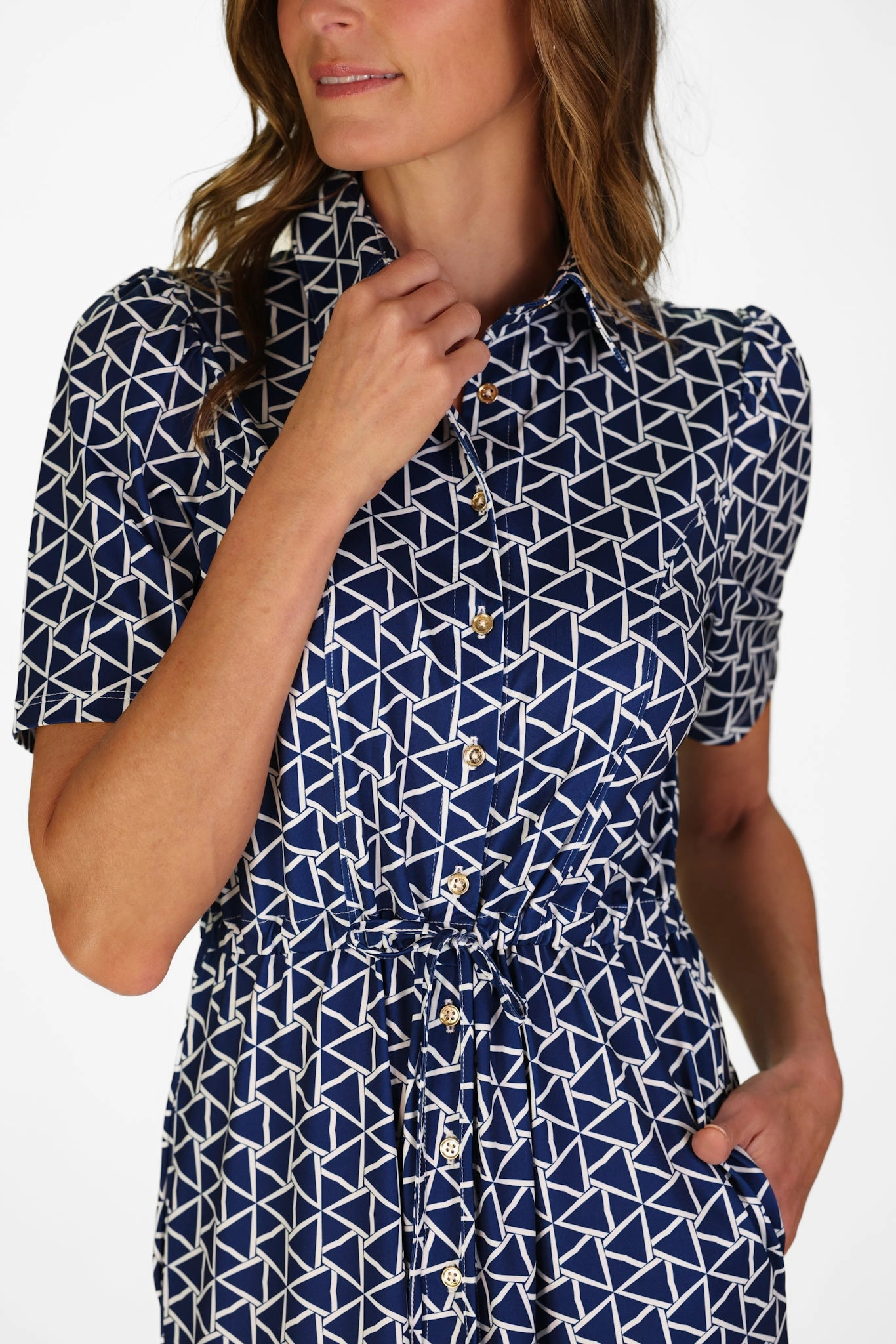 Duffield Lane London Dress & Short - Navy Flags