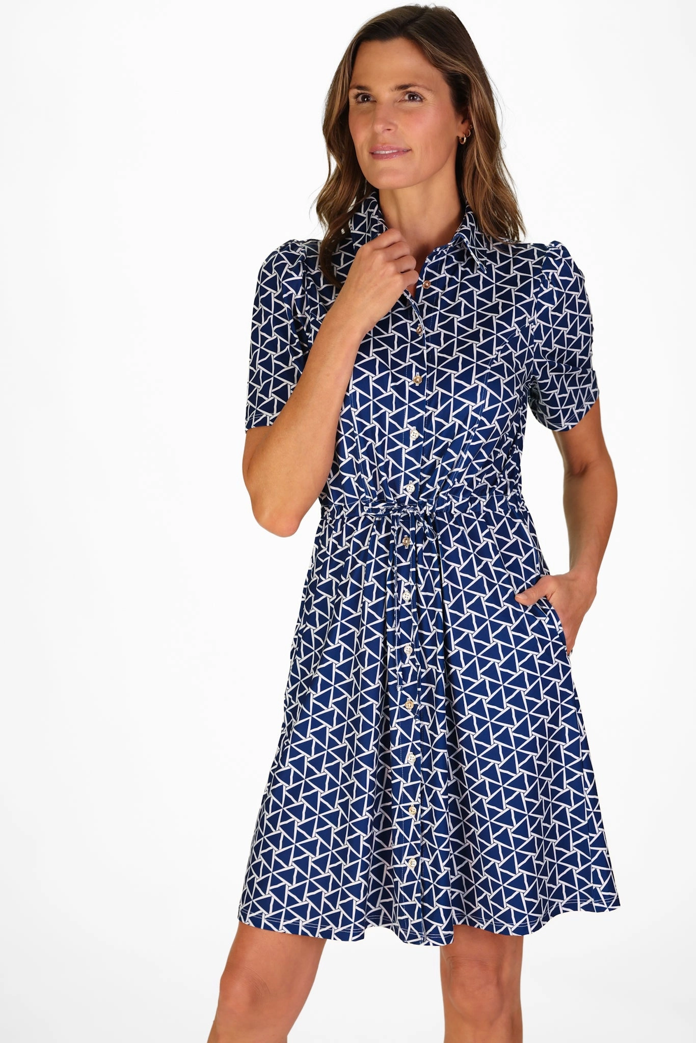 Duffield Lane London Dress & Short - Navy Flags