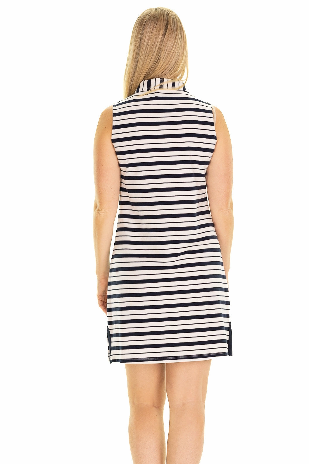Duffield Lane Mackinac Dress - Double Navy Stripe