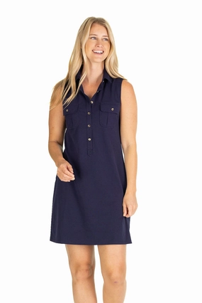 Duffield Lane Opal Dress - Navy maxi dresses clearance