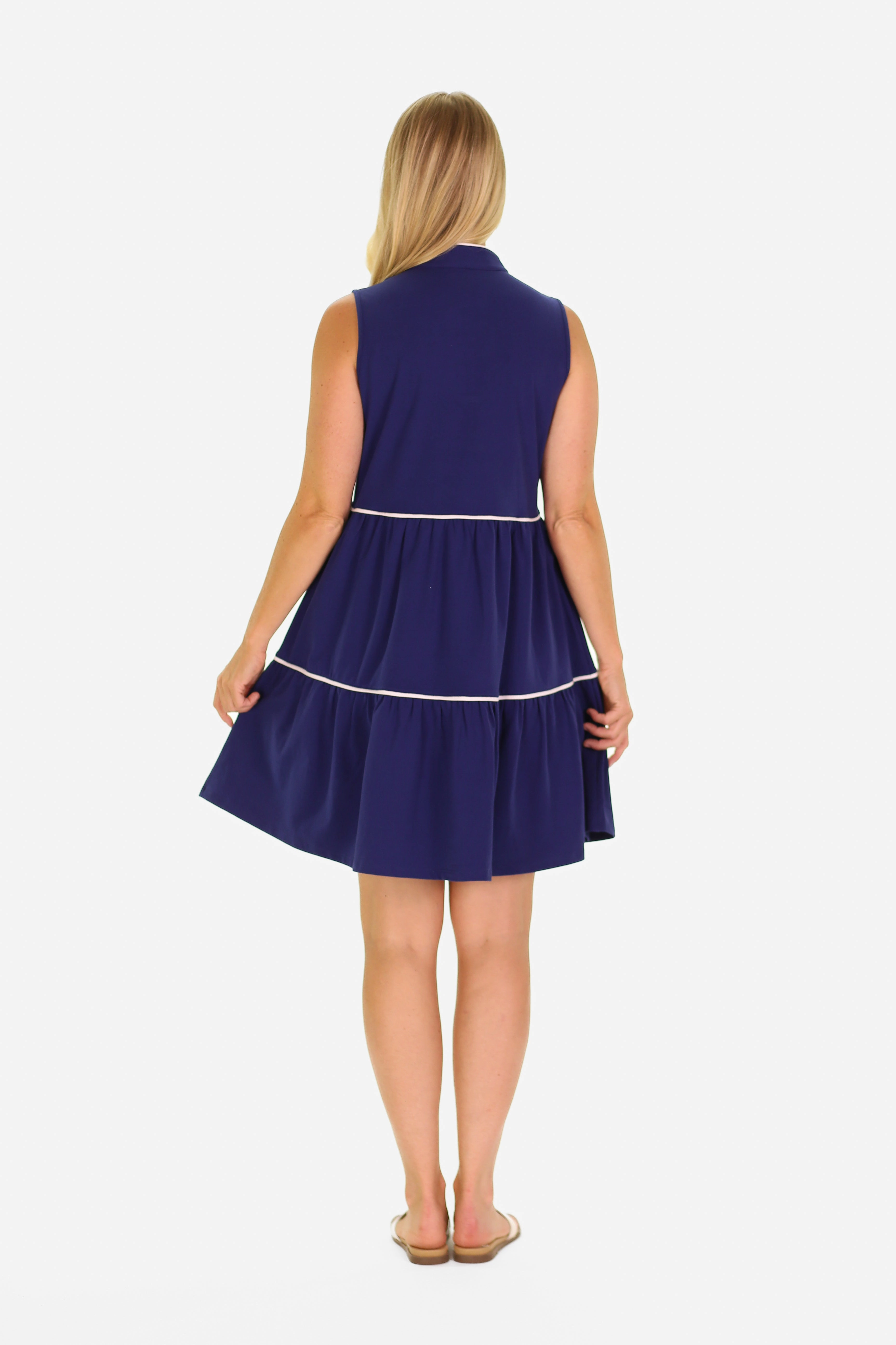 Duffield Lane Robin Dress - Royal Navy