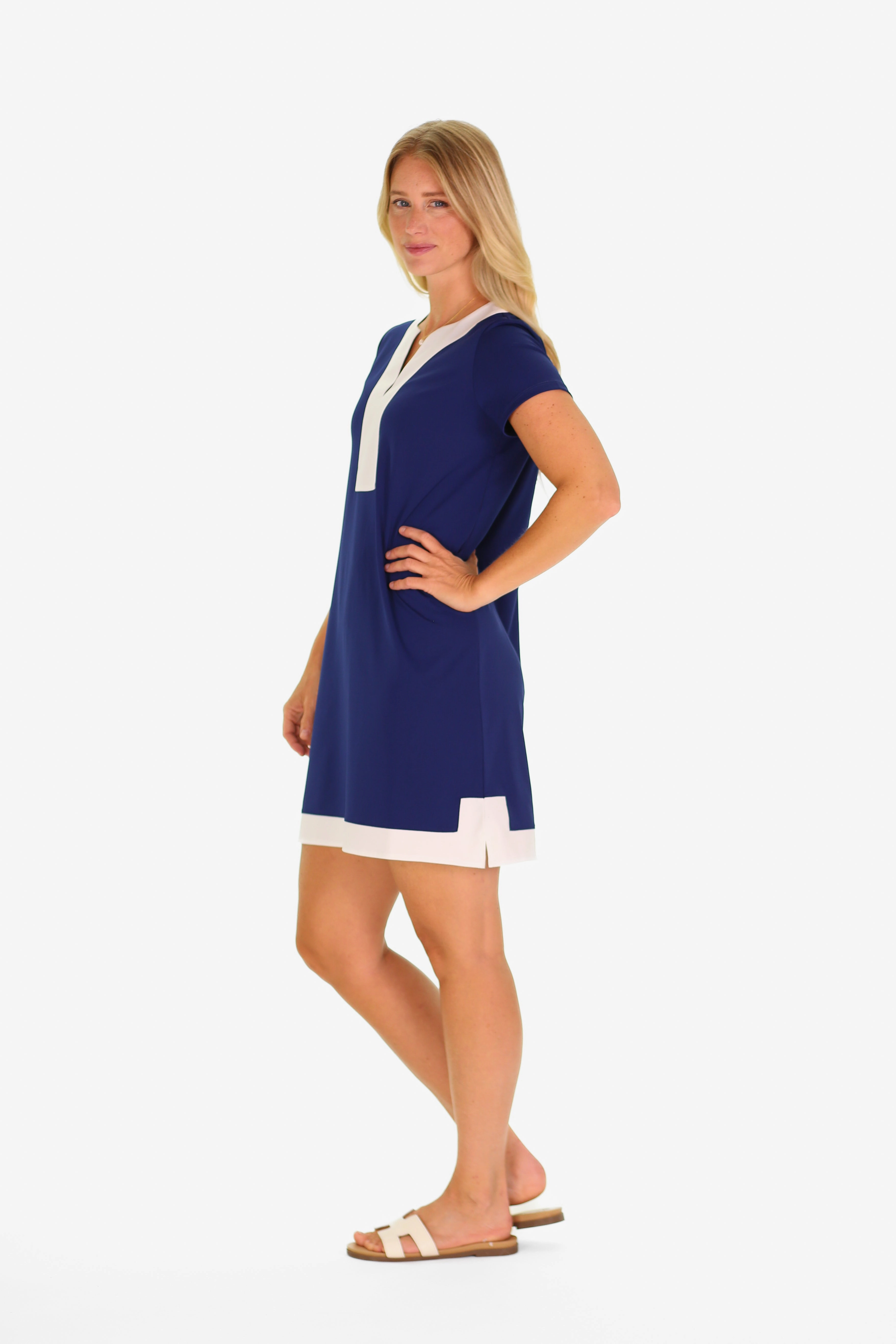 Duffield Lane Shortie Kai Active Dress - Royal Navy