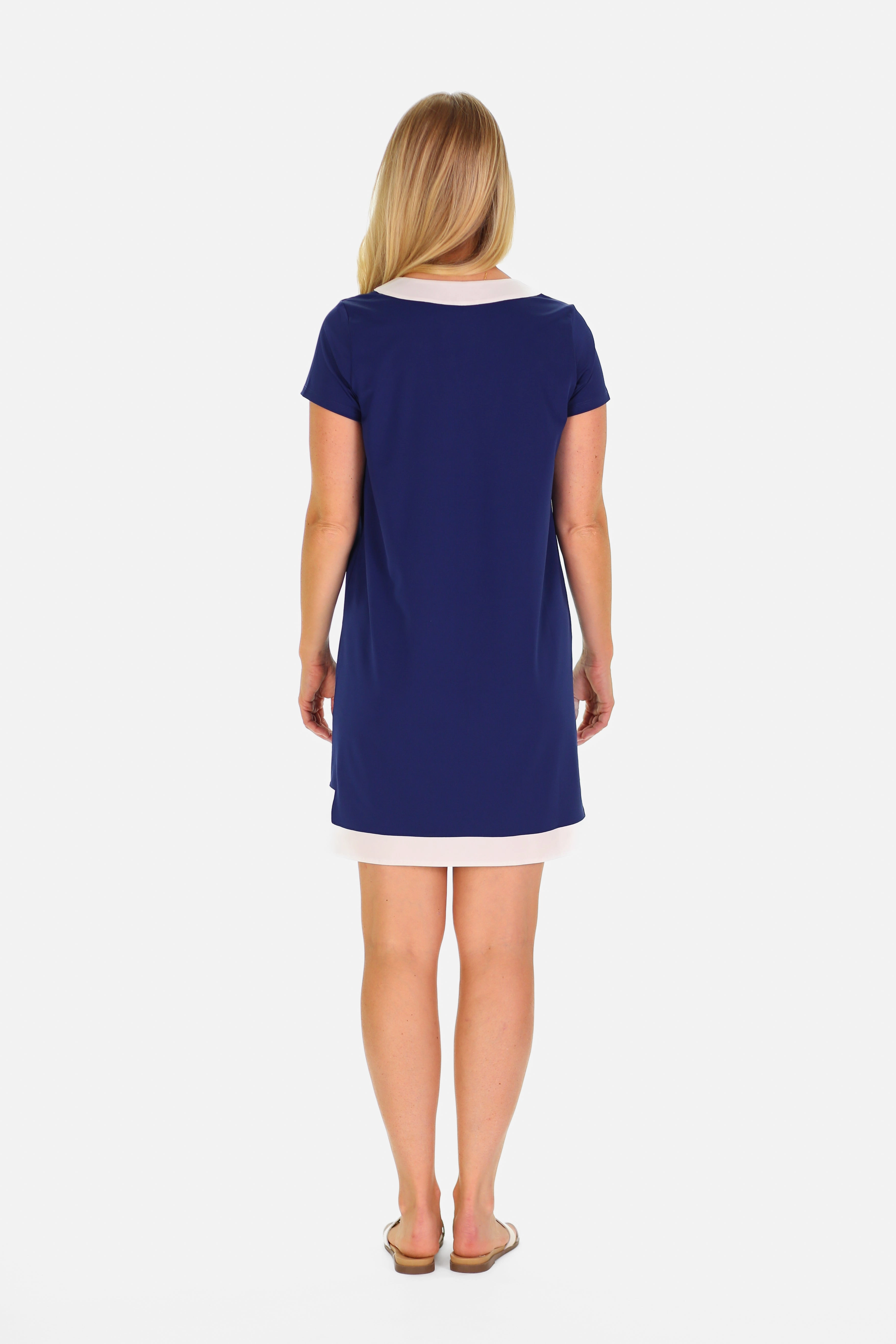 Duffield Lane Shortie Kai Active Dress - Royal Navy