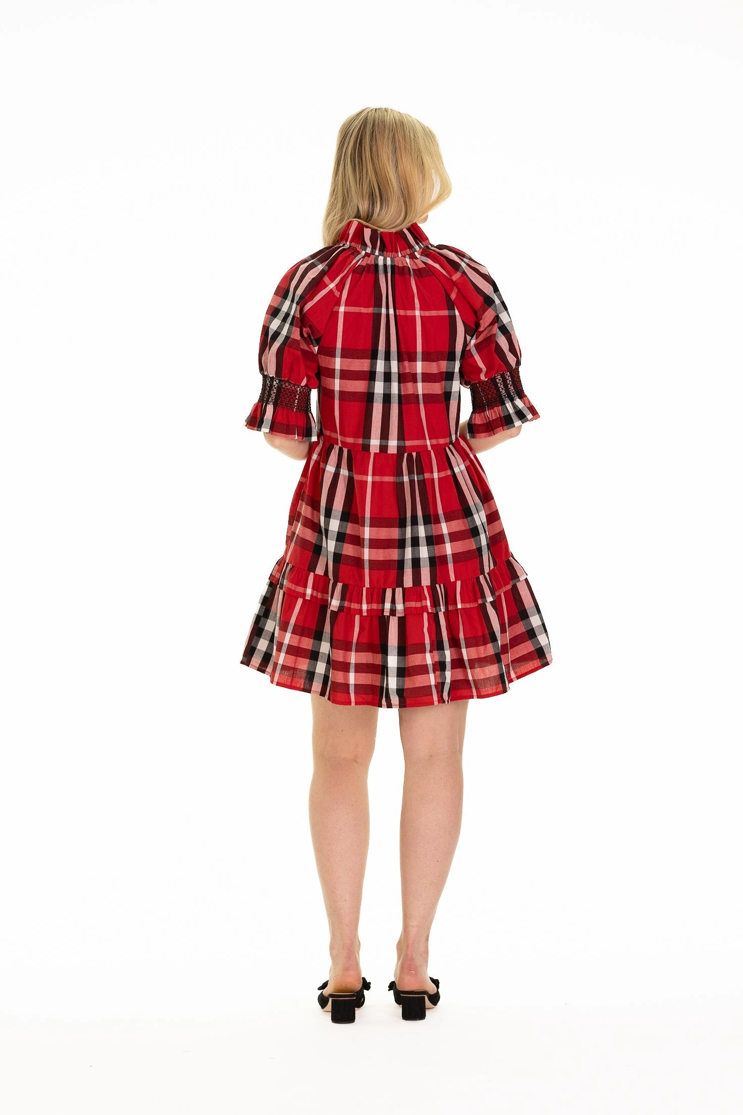 Duffield Lane Skye Dress - Red Plaid