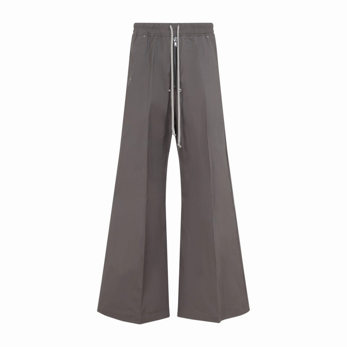 Dust Grey Cotton Wide Bela Pants