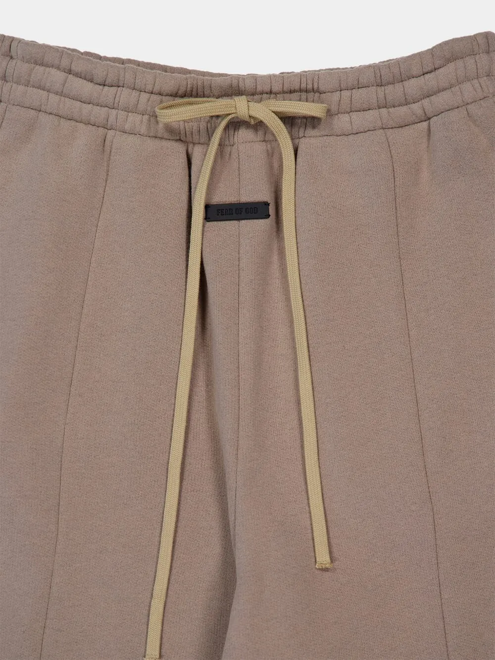 Dusty Beige Cotton Cashmere Relaxed Sweatpant
