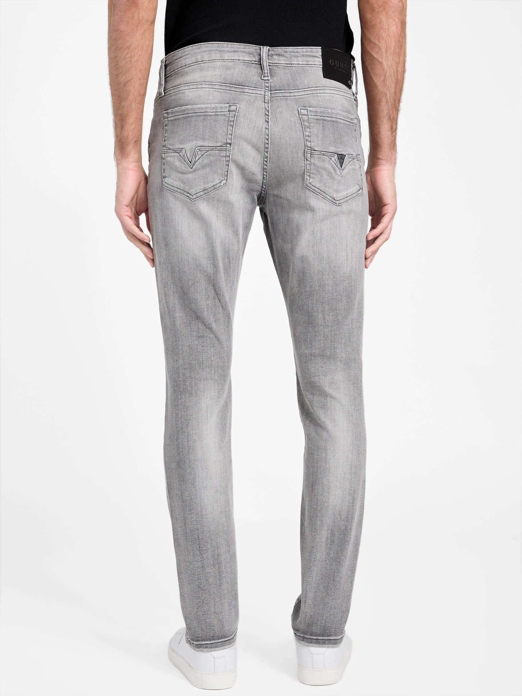 Eco Brownson Destroyed Skinny Jeans