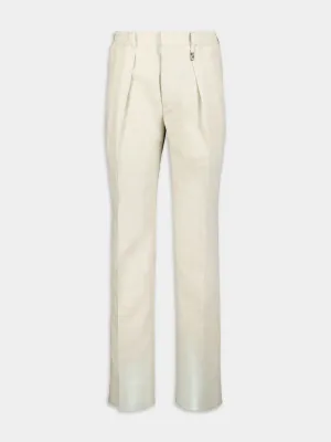Elastic Waist Straight-Leg Trousers Bottoms Mens - cheap mens shorts online