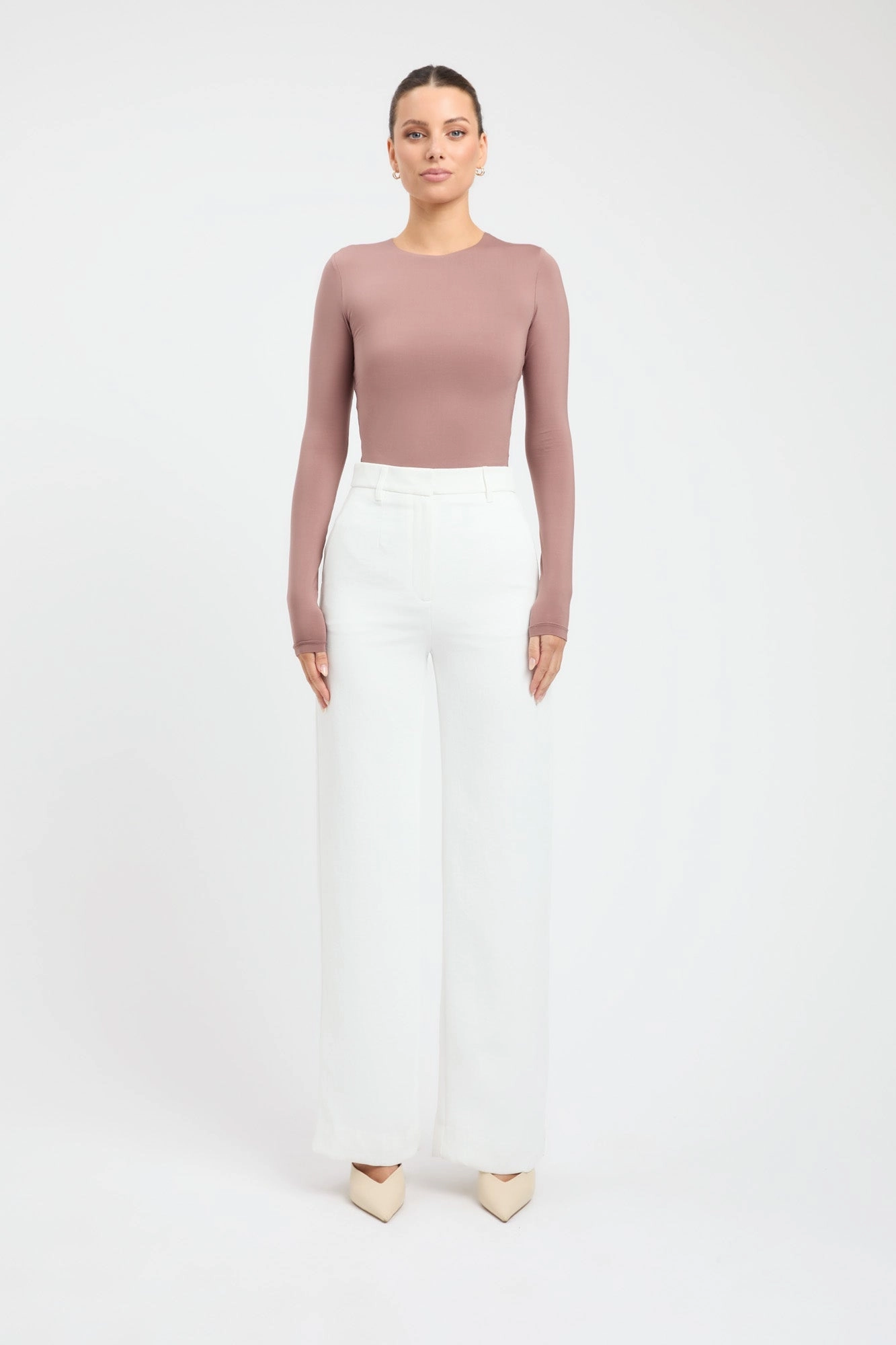 Elina Long Sleeve Bodysuit cheap tops online