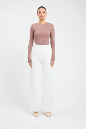 Elina Long Sleeve Bodysuit cheap tops online